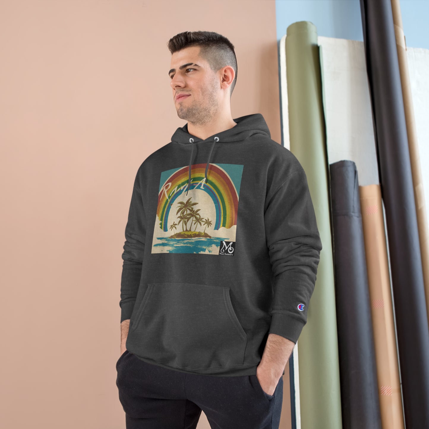 Rainbow Vista - Champion Hoodie