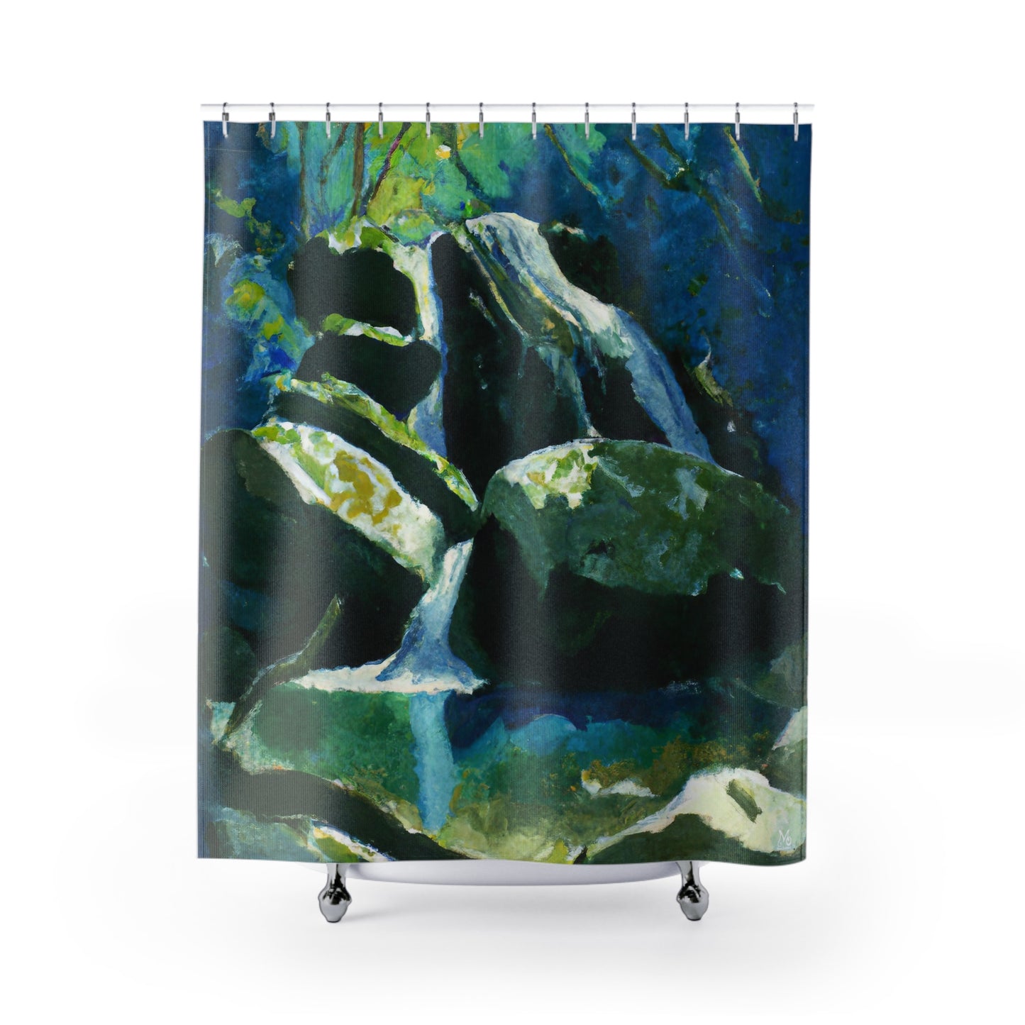 Wailau Falls - Shower Curtain