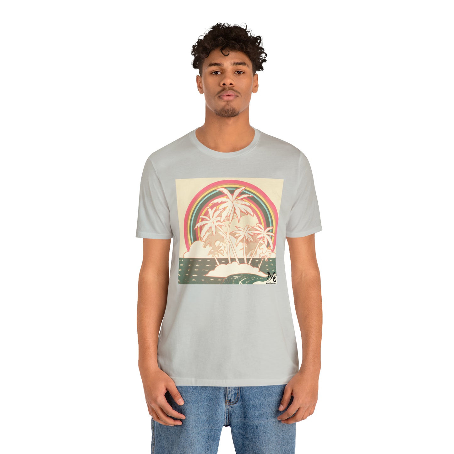 Rainbow View Island - T-shirt