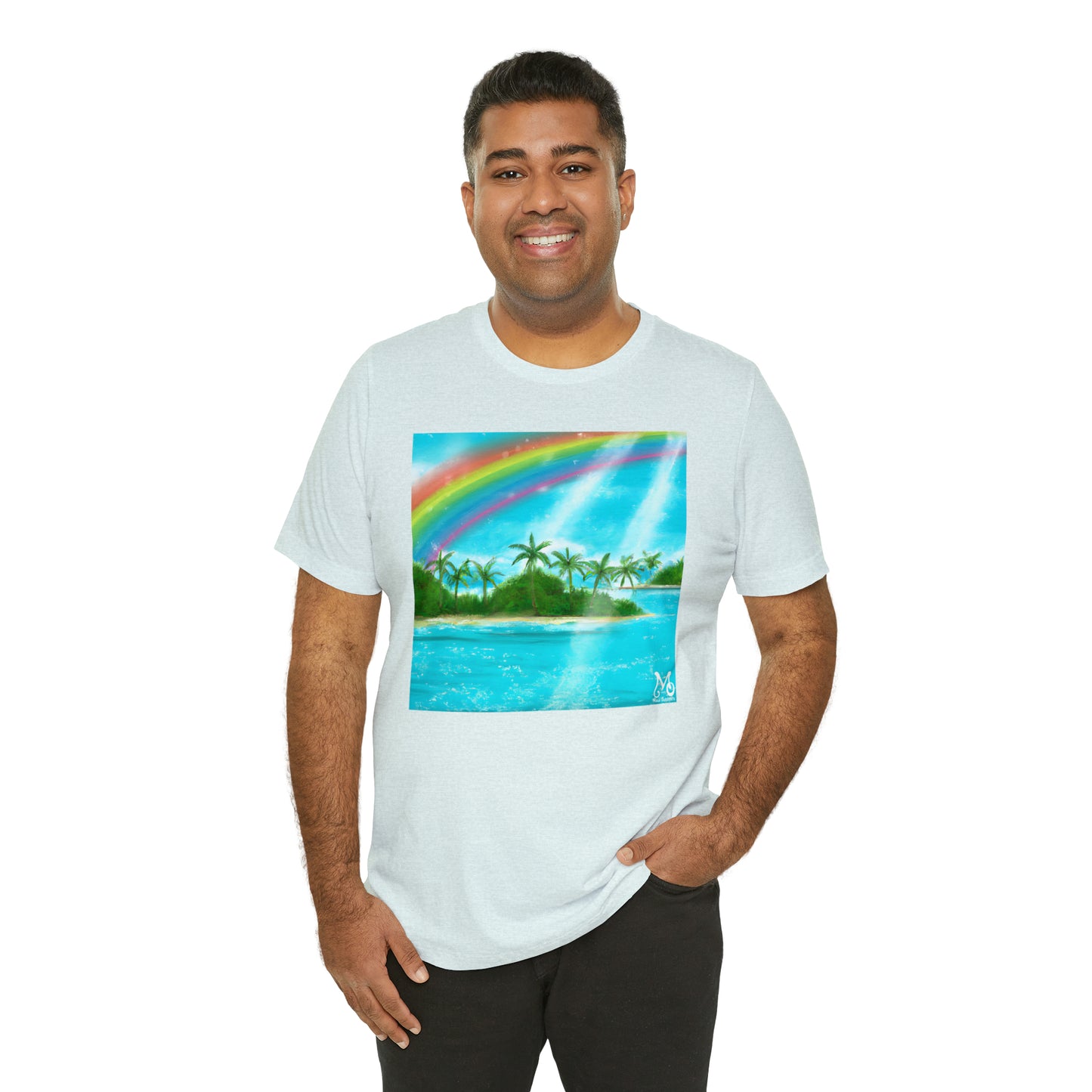 Tropical Serene Vista - T-shirt