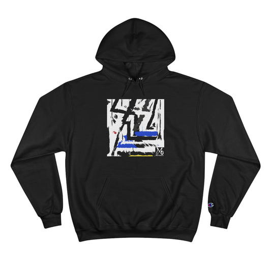 Intersecting Chromatic Clouds - Champion Hoodie