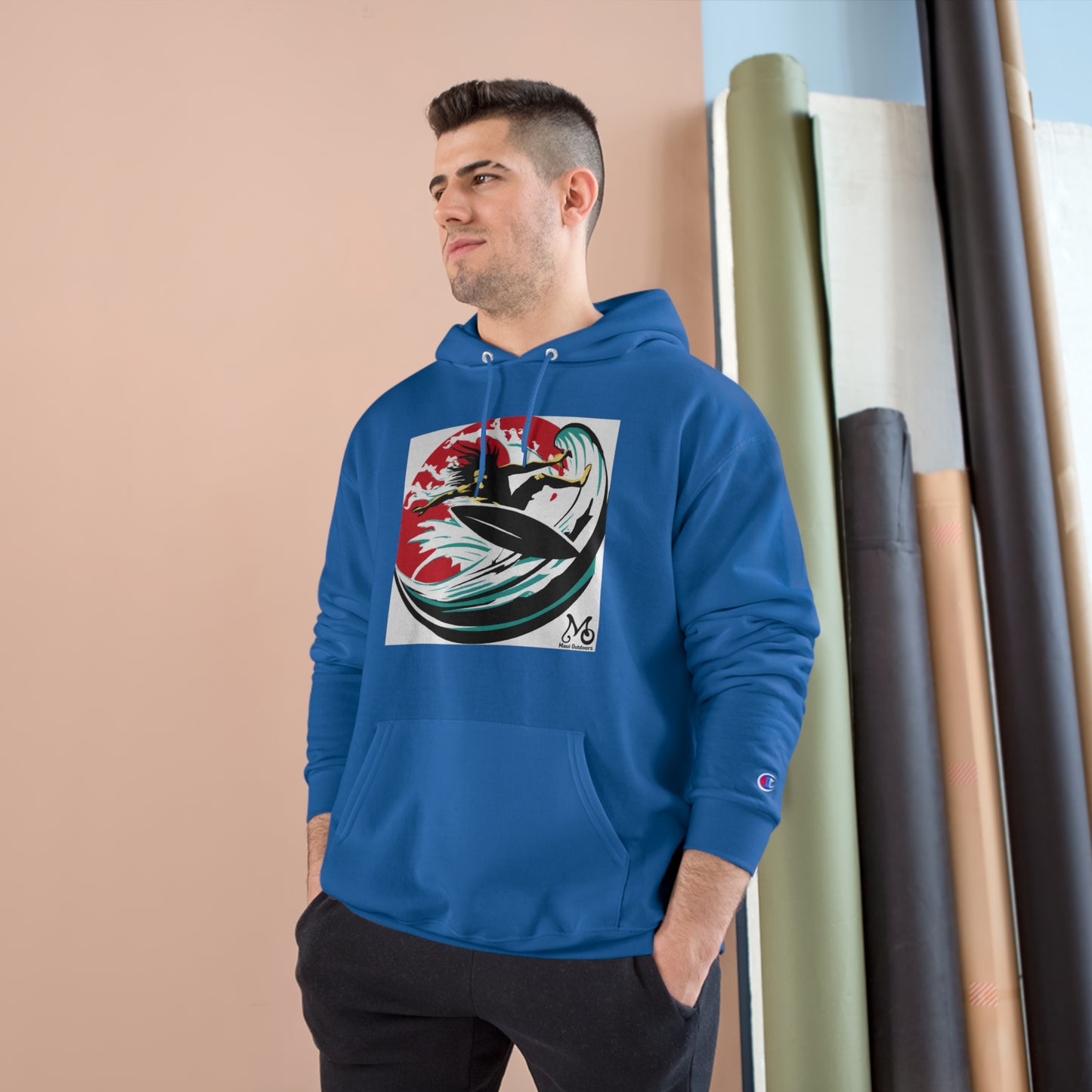 Air Gnarly Surfrider - Champion Hoodie