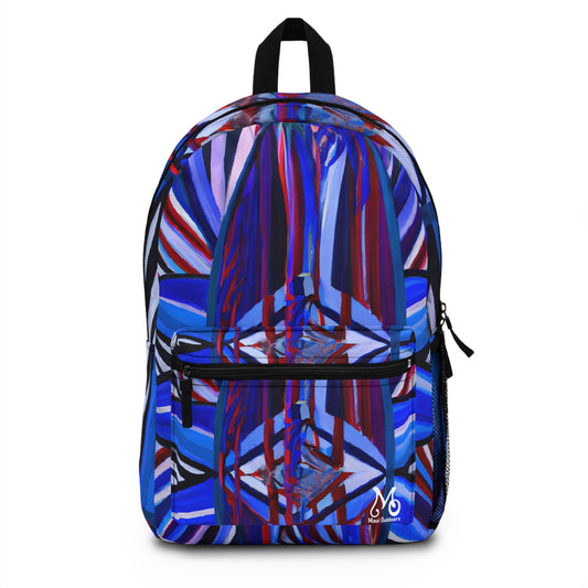 Lush Palm Sunrise - Backpack