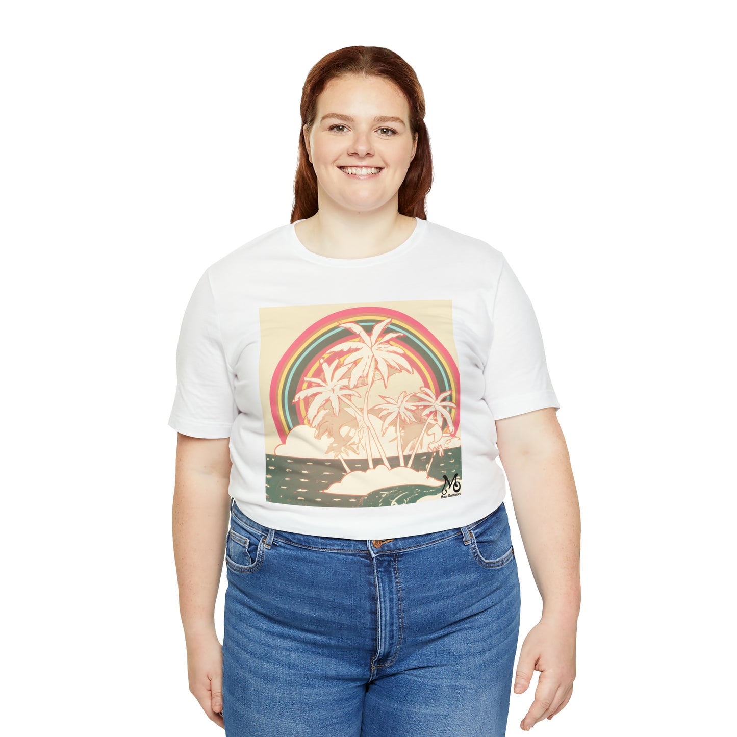 Rainbow View Island - T-shirt