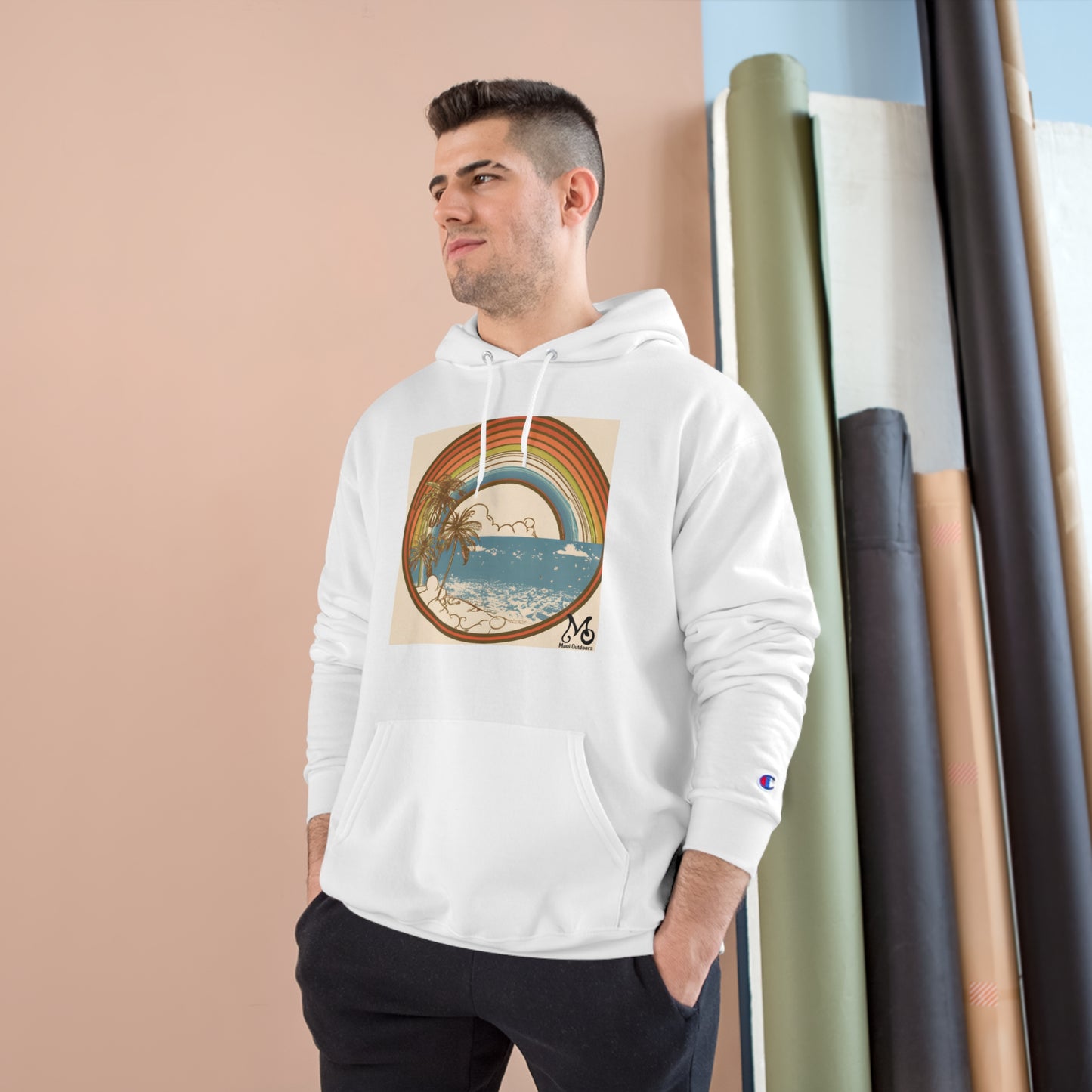 Rainbow Vista II - Champion Hoodie