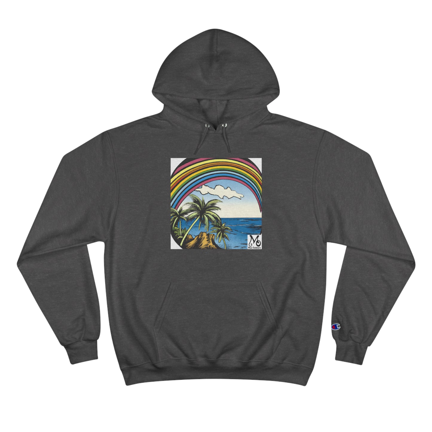 Rainbow Vista Isle II - Champion Hoodie