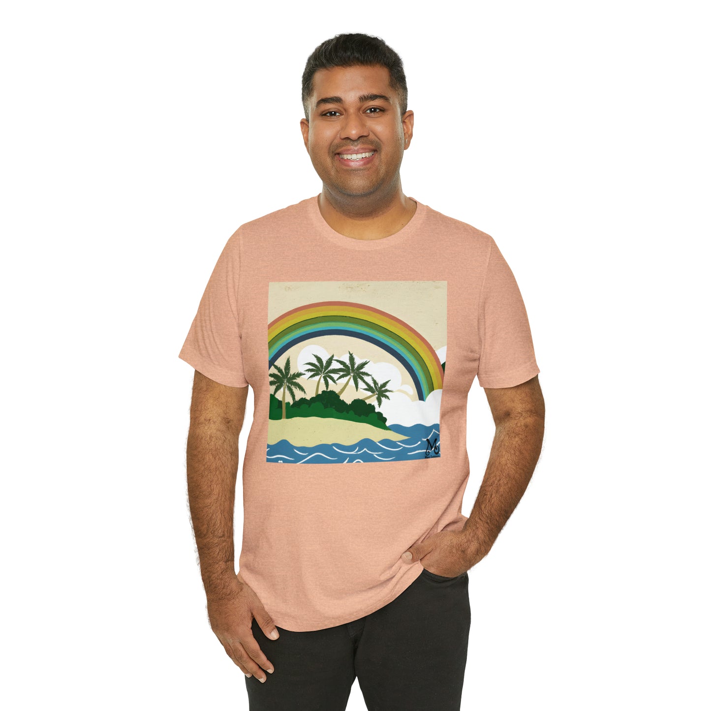 Rainbow Vista Island VII - T-shirt