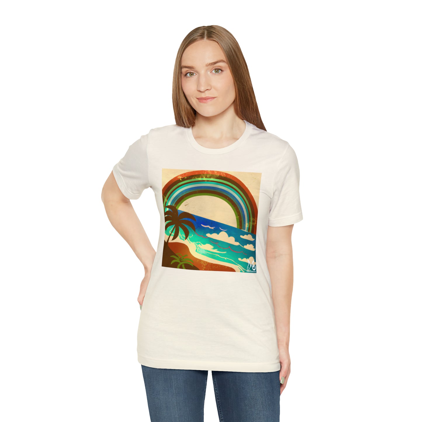 Rainbow Gem Island - T-shirt