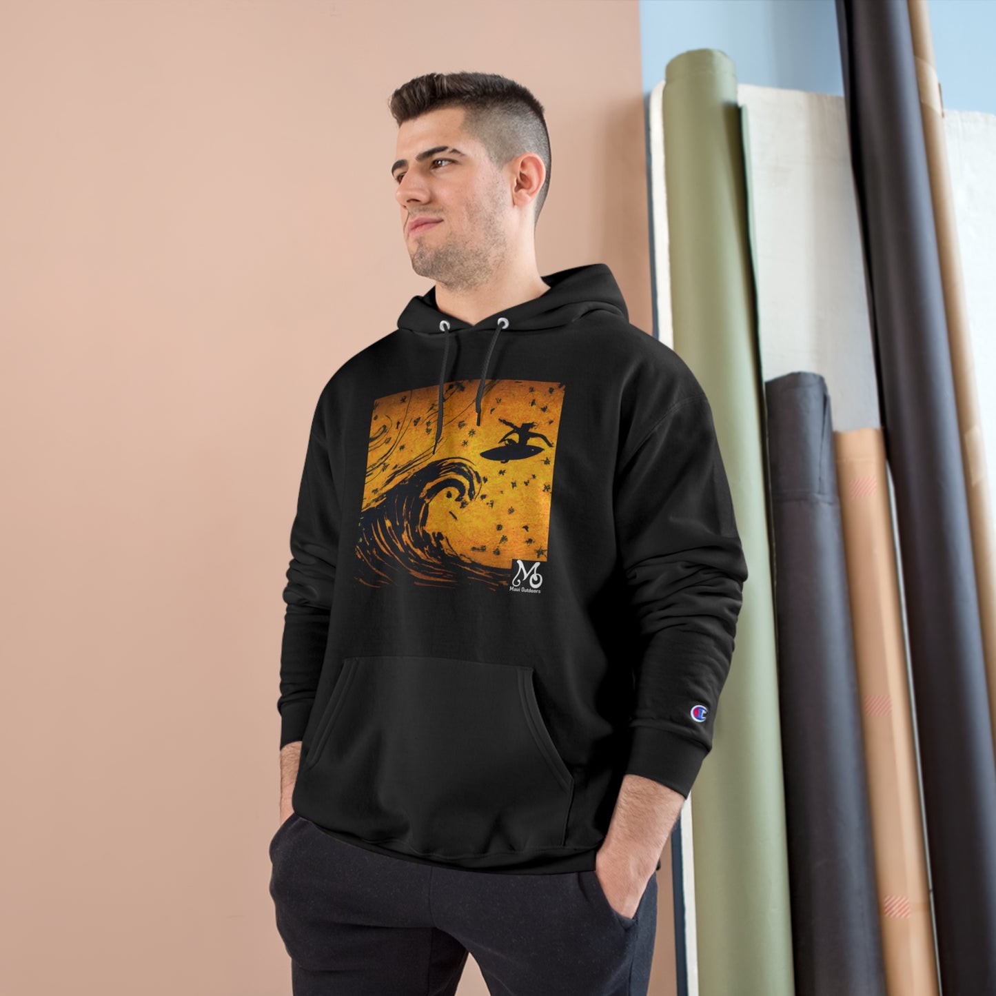 Surfing the Stars - Champion Hoodie