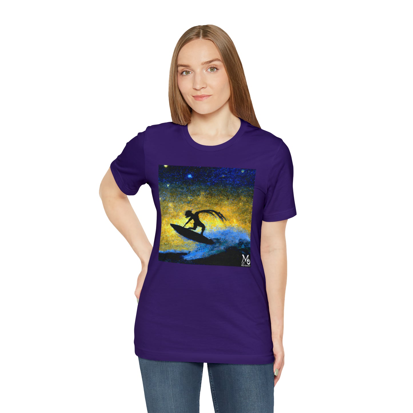 Cresting the Perfect Wave. - T-shirt