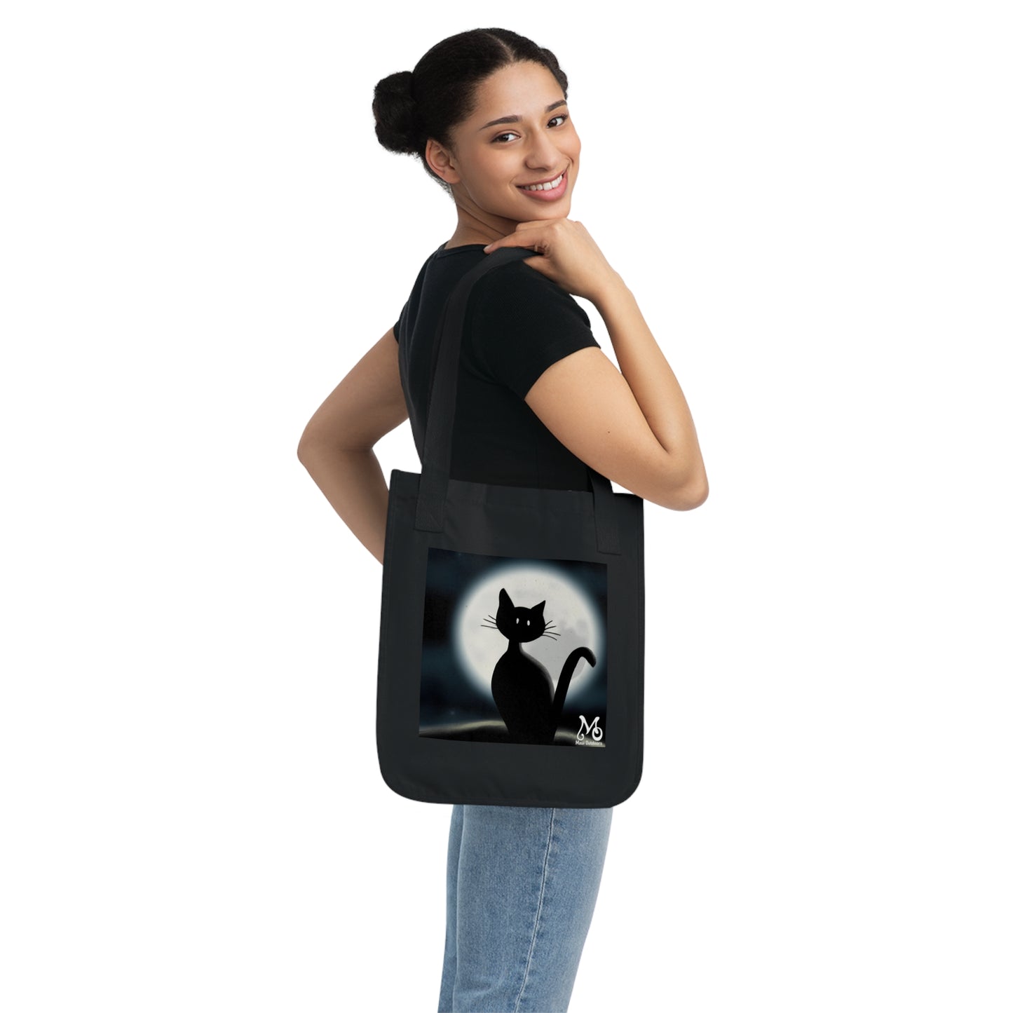 Midnight Marshmallow - Organic Canvas Tote Bag