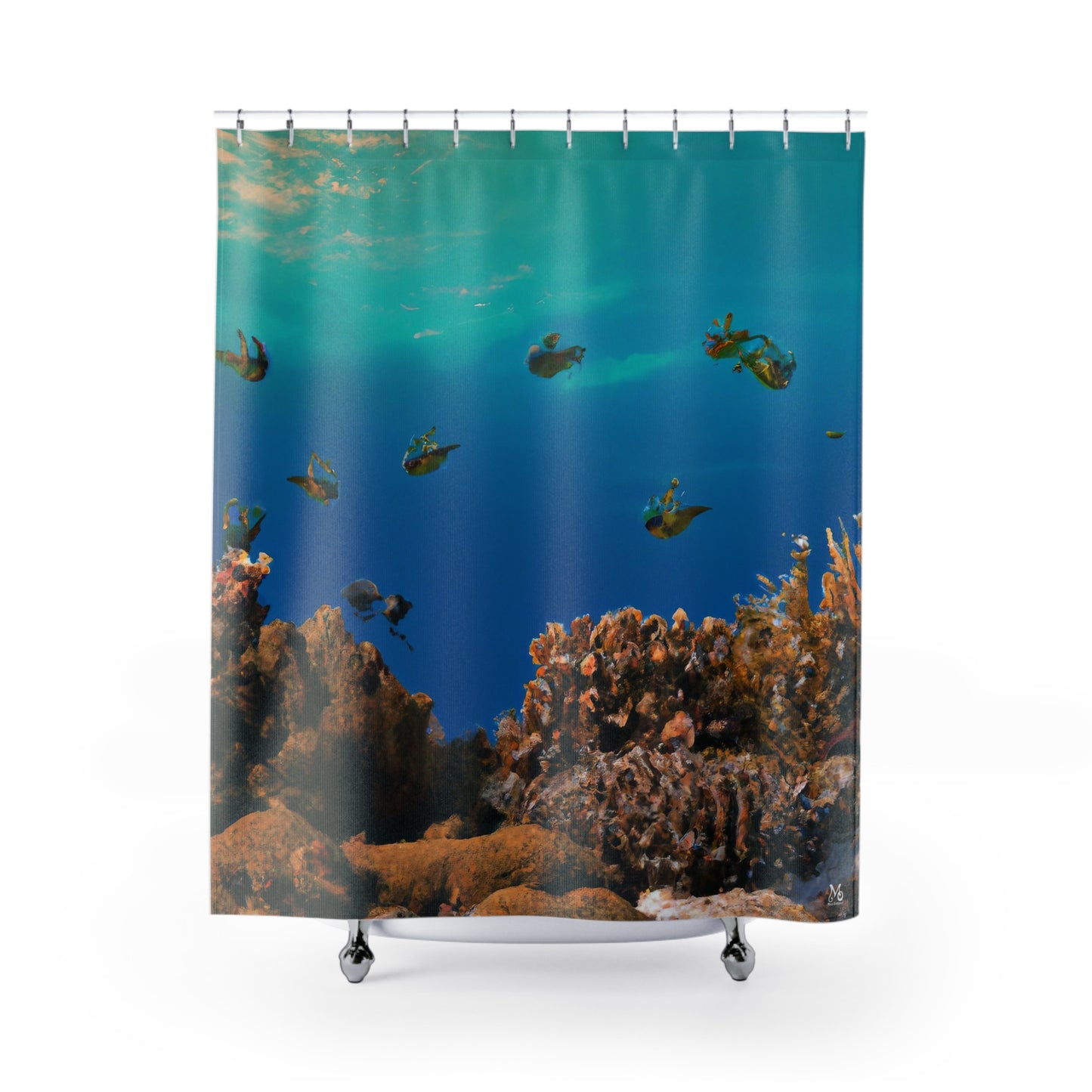 Kīholo Kalahaku Reef - Shower Curtain