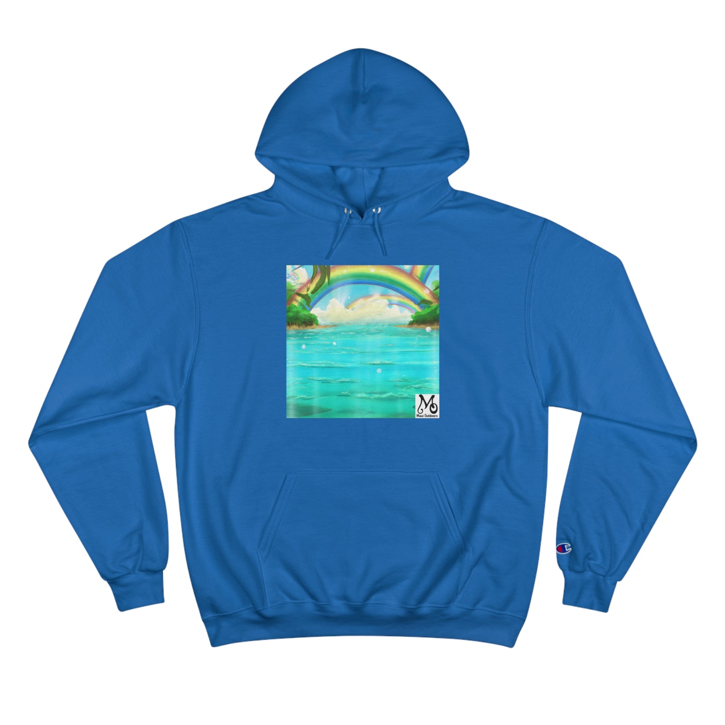 Island Paradise Vista - Champion Hoodie