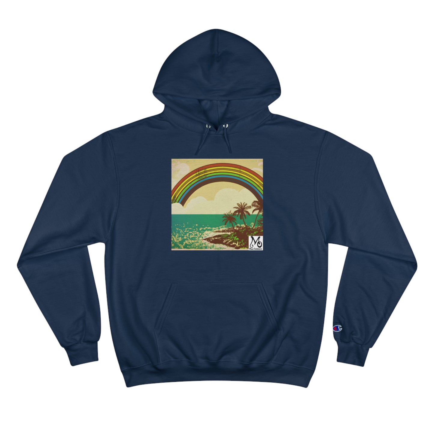 Rainbow Lagoon - Champion Hoodie