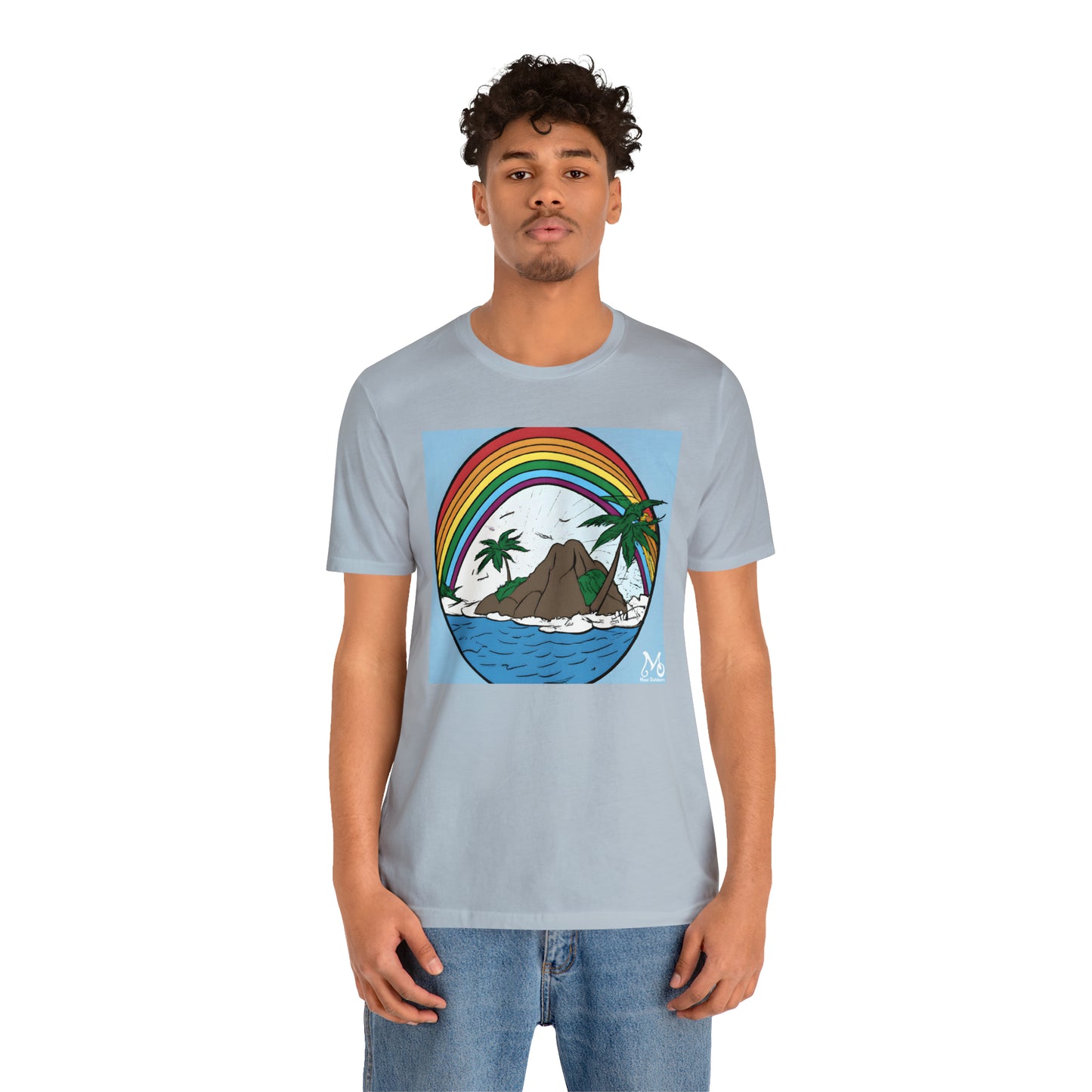 Rainbow Vista Island III - T-shirt