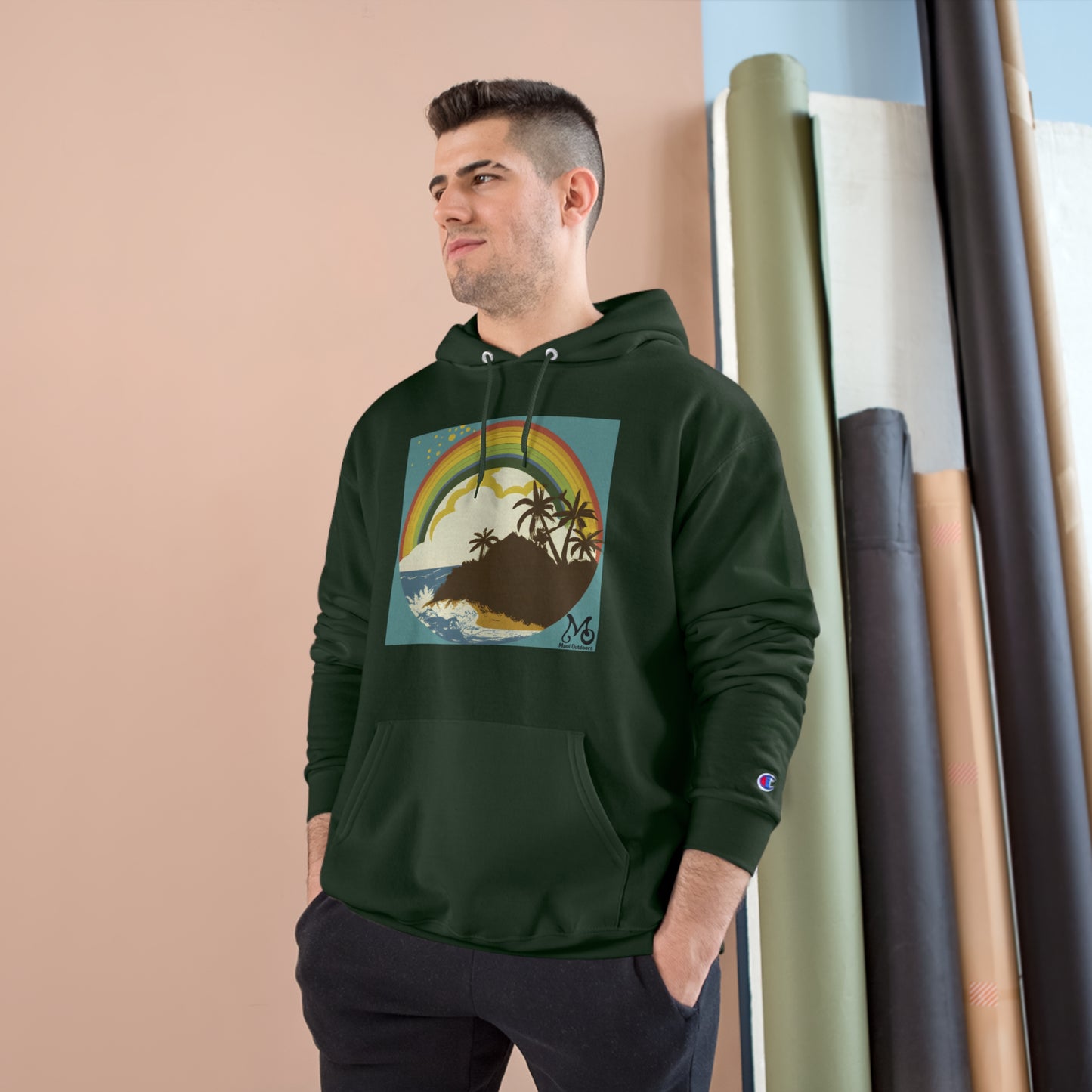 Rainbow Vista IV - Champion Hoodie