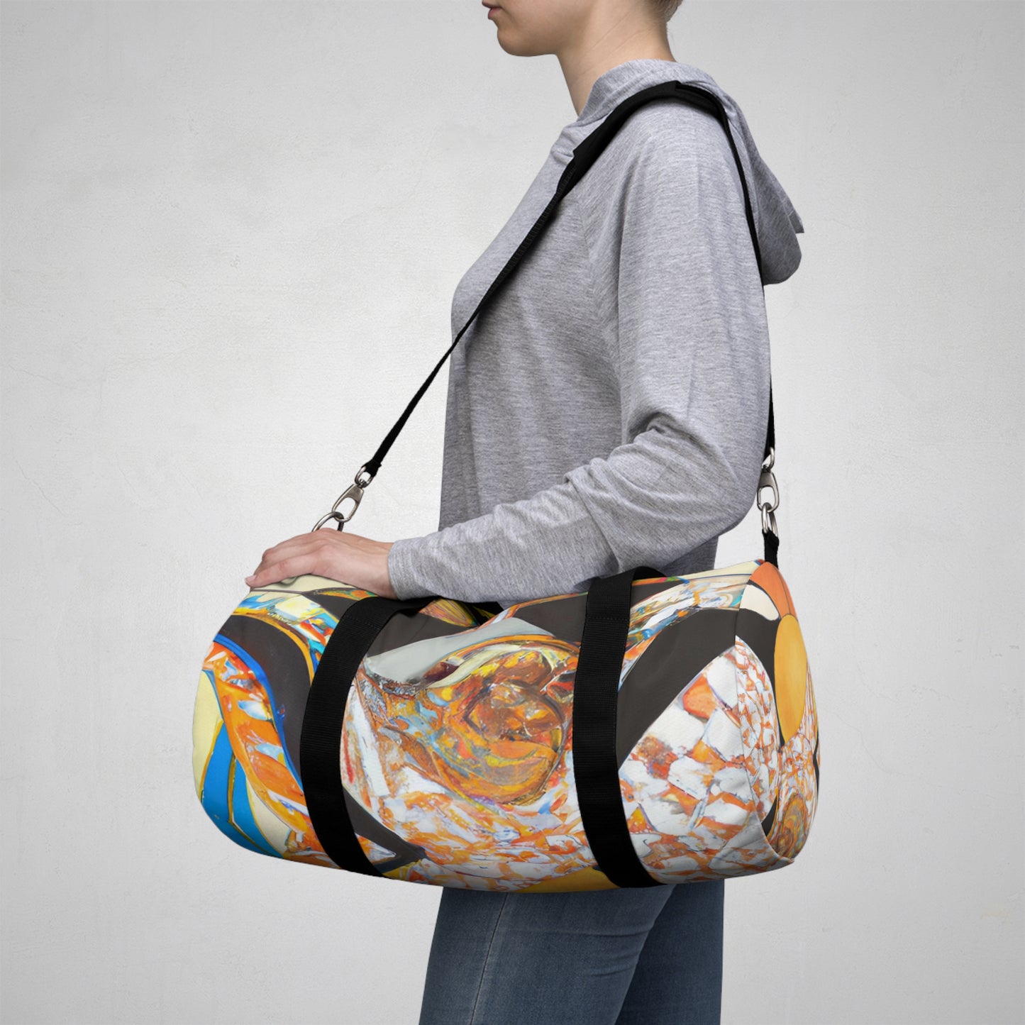 Dancing Cascade of Color - Duffel Bag