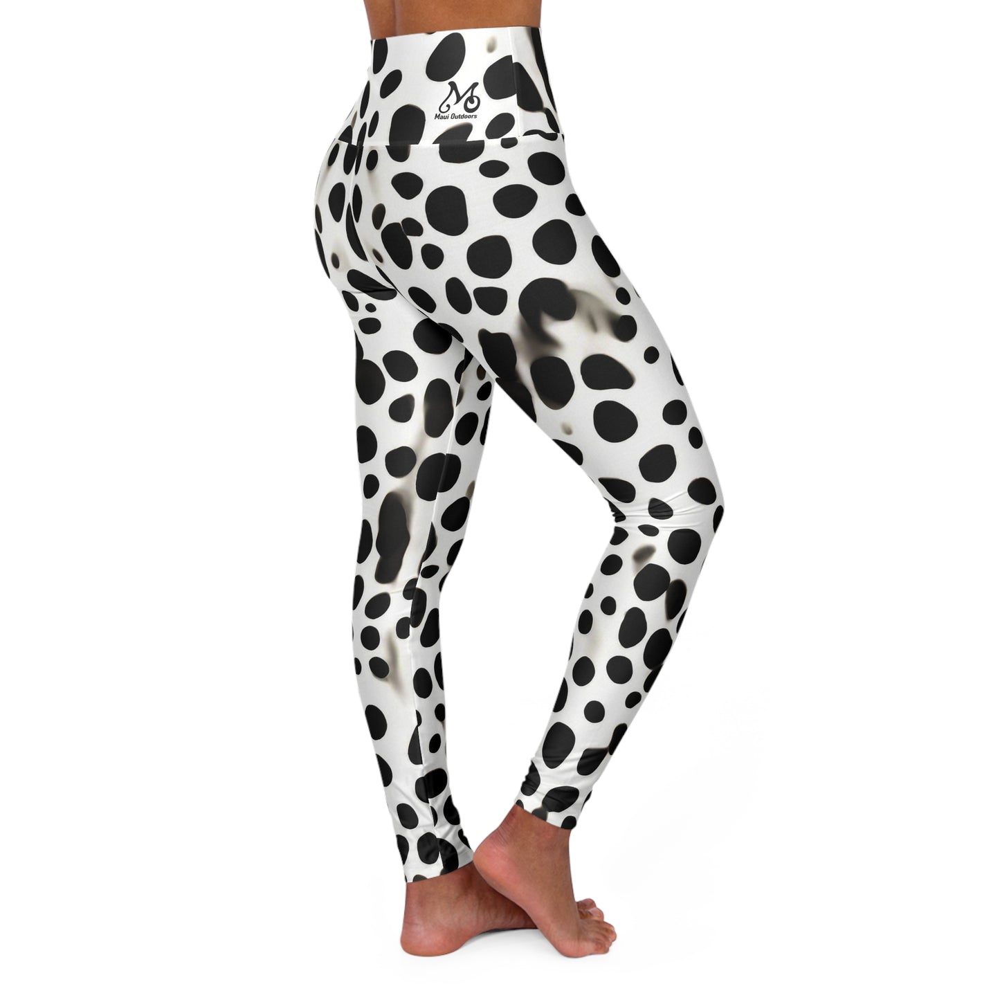 Dalmatian Print - Yoga Pants