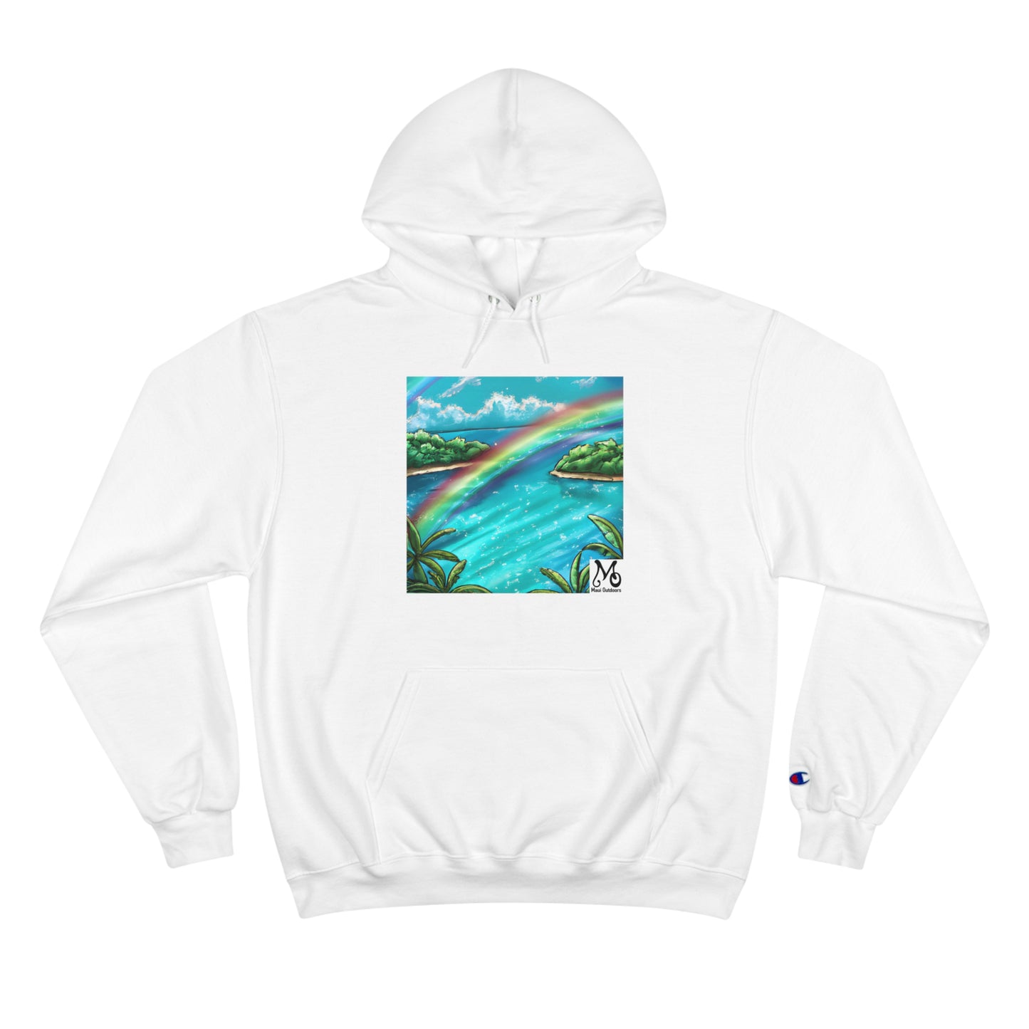 Tropical Vista Island - Champion Hoodie