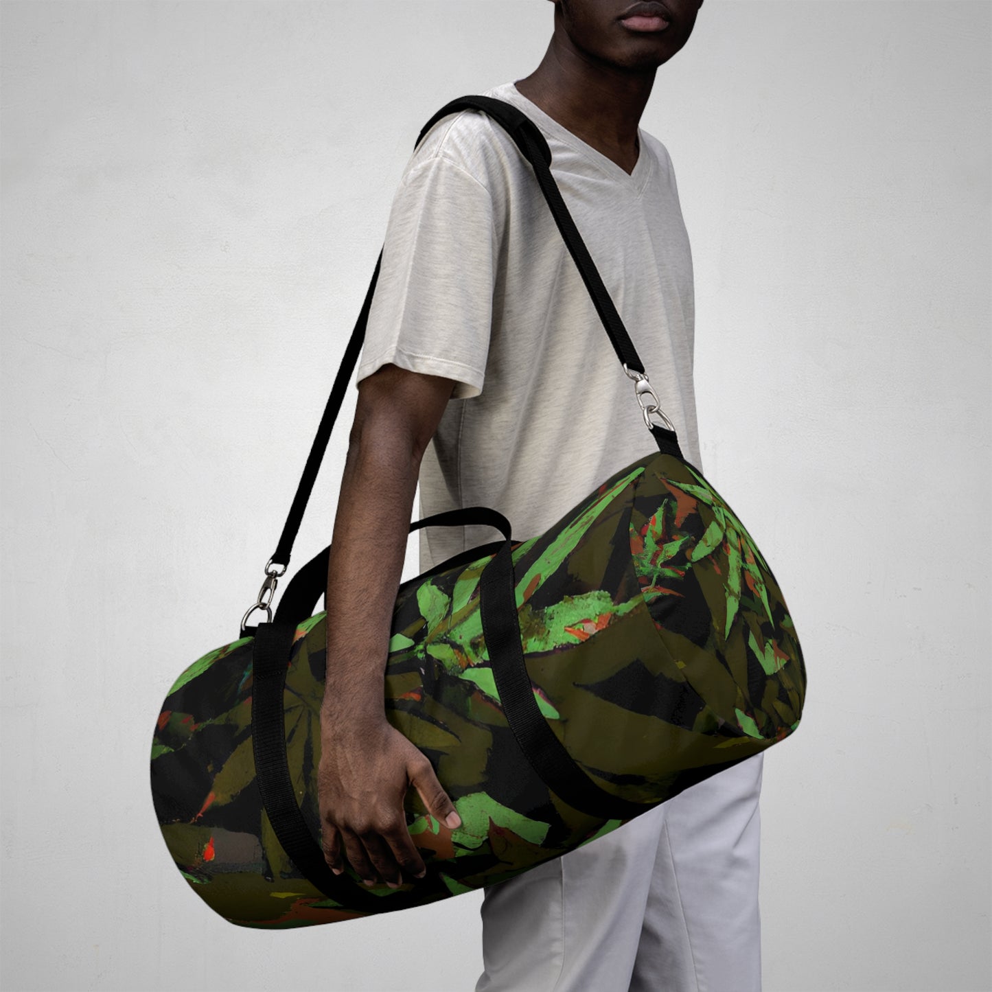 Green Kush Camo - Duffel Bag