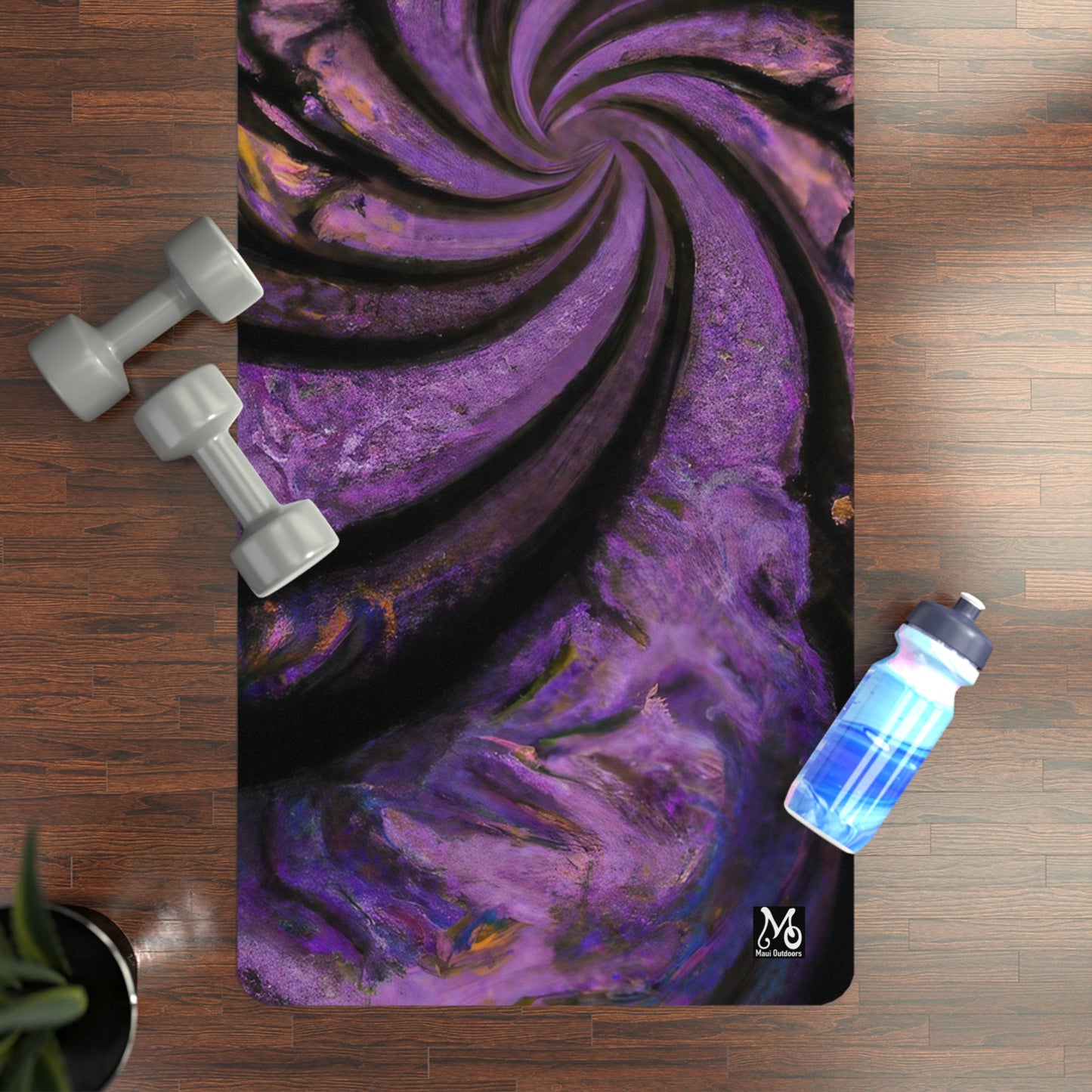 Twisting Whorl - Yoga Mat