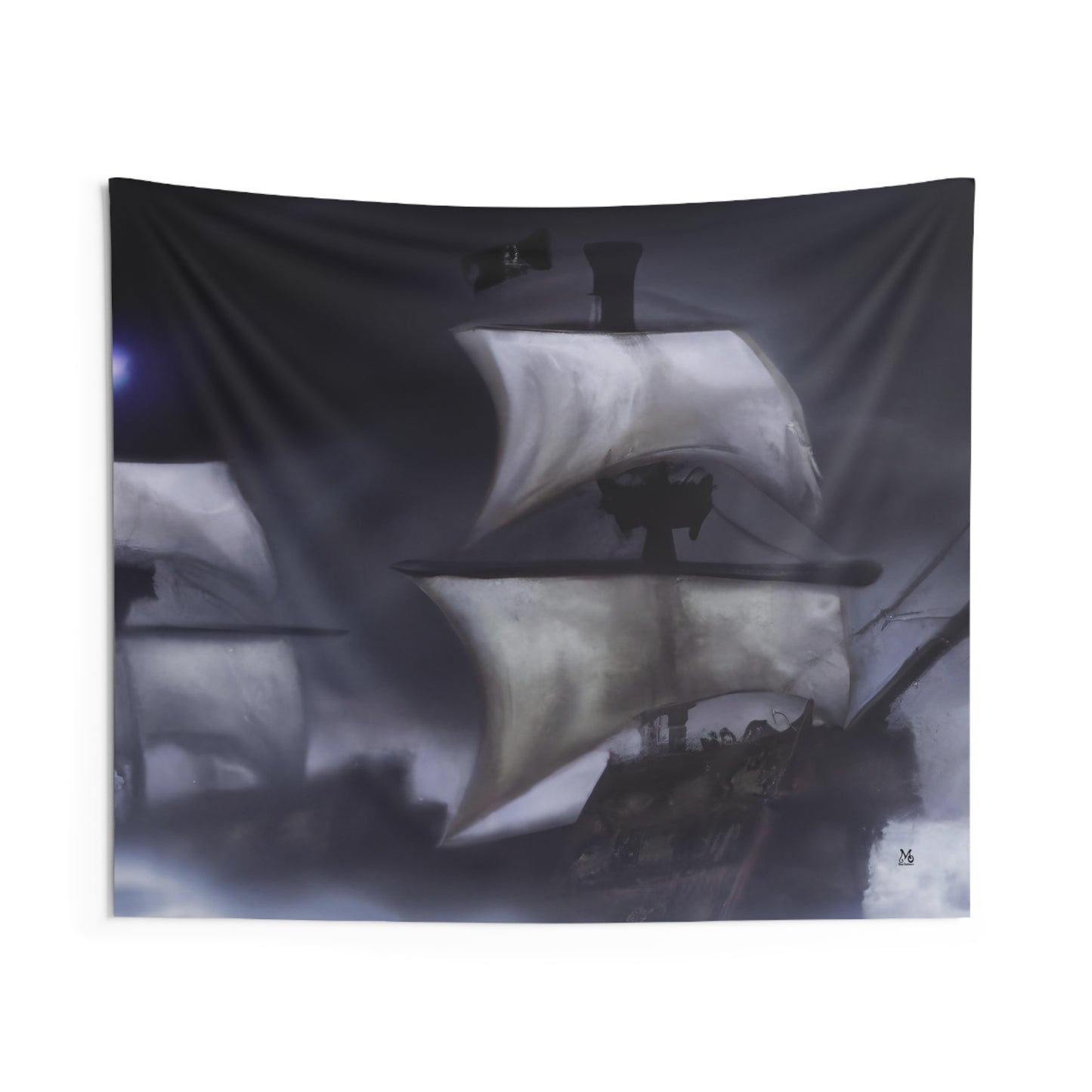 The Galleon of the Damned - Halloween Tapestry