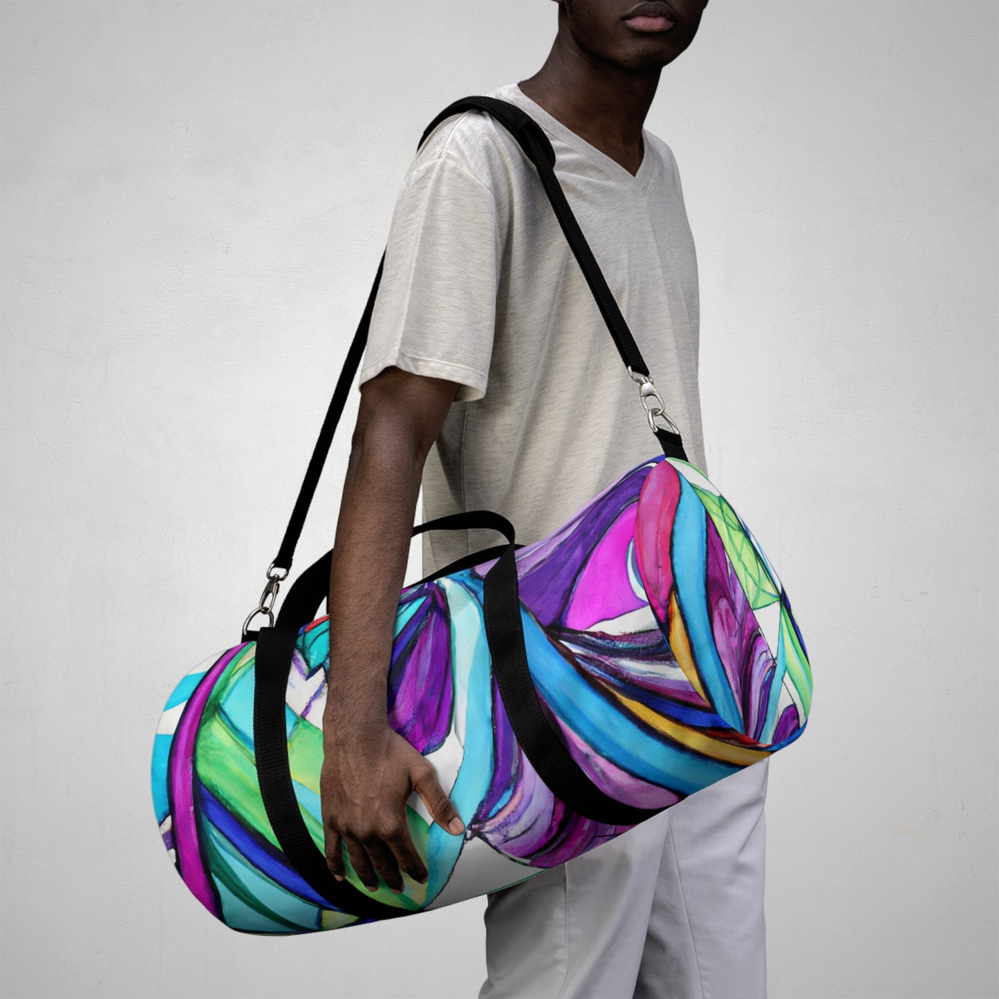 Dancing Rainbow Reflection - Duffel Bag