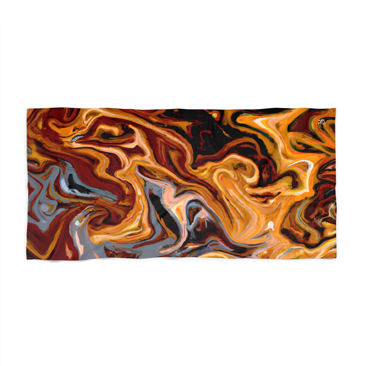 Lava Ripples - Beach Towel