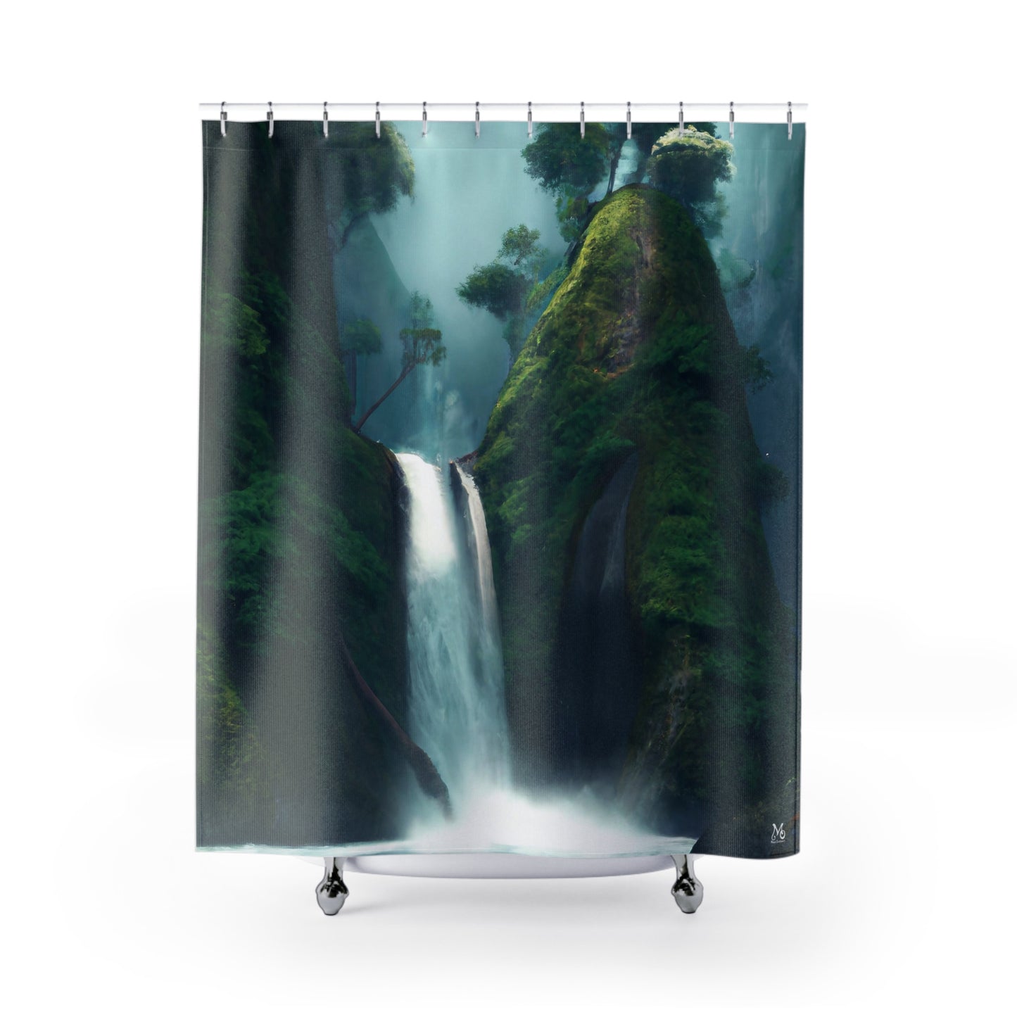 Wailuaāhihi Falls - Shower Curtain