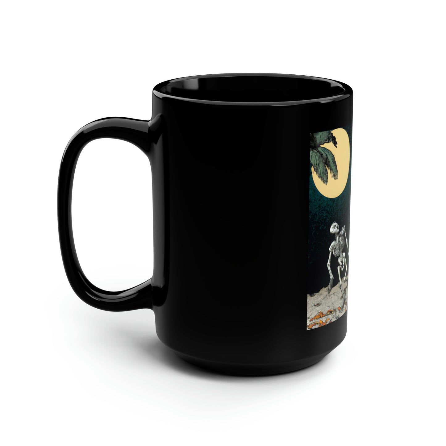 Tropical Tappin' Skeletons - Coffee Mug