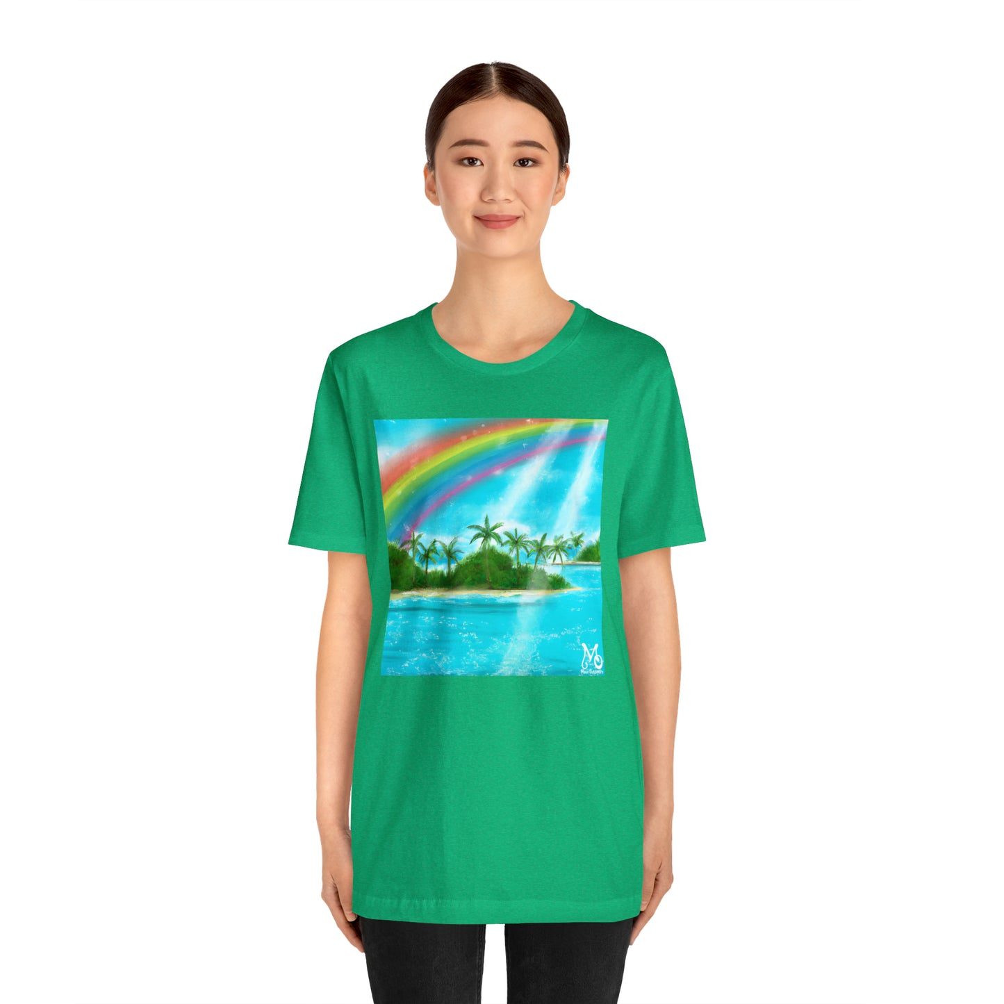 Tropical Serene Vista - T-shirt