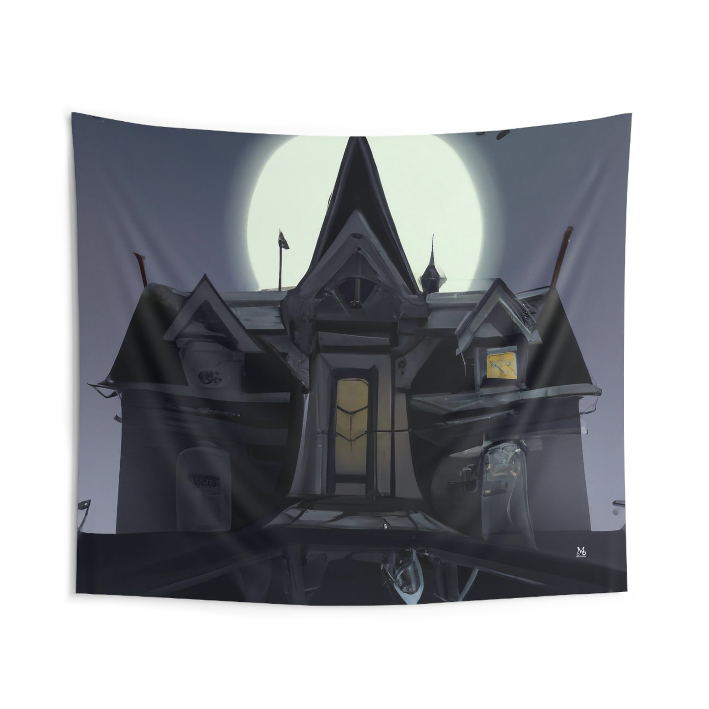 The Shadow Manor - Halloween Tapestry