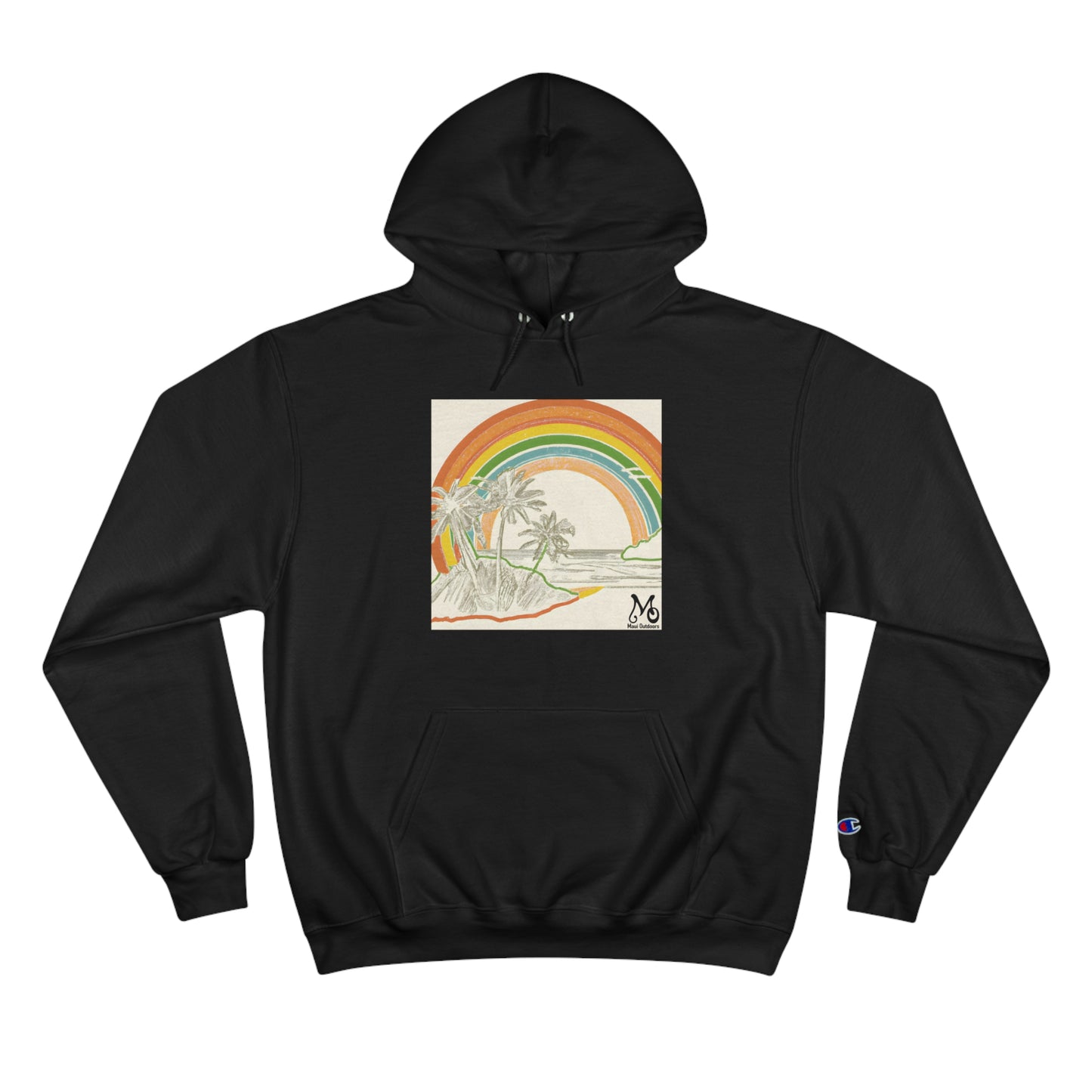 Rainbow Orca - Champion Hoodie