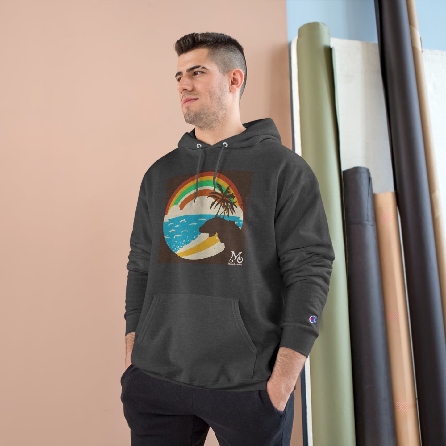 Rainbowtide Island - Champion Hoodie