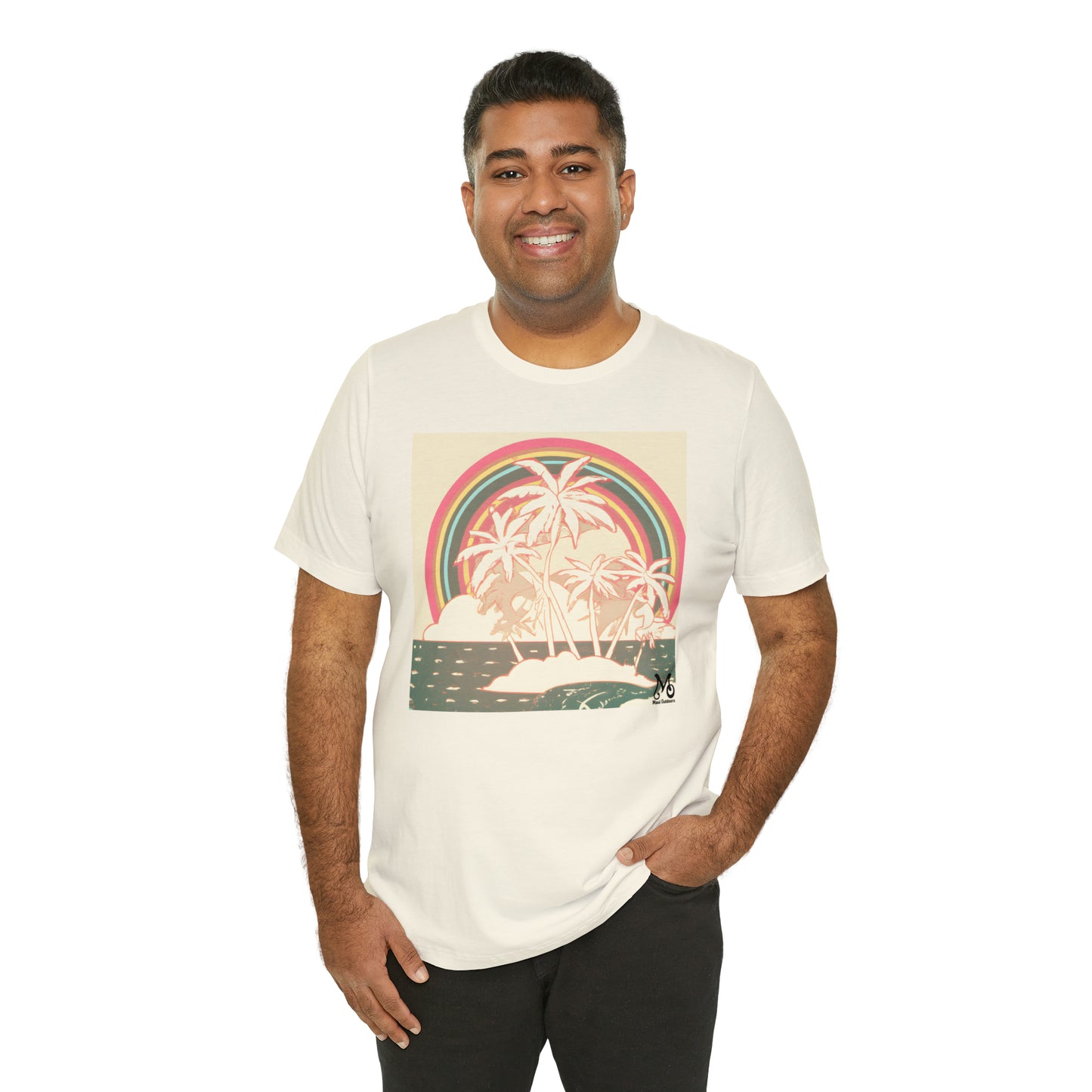 Rainbow View Island - T-shirt