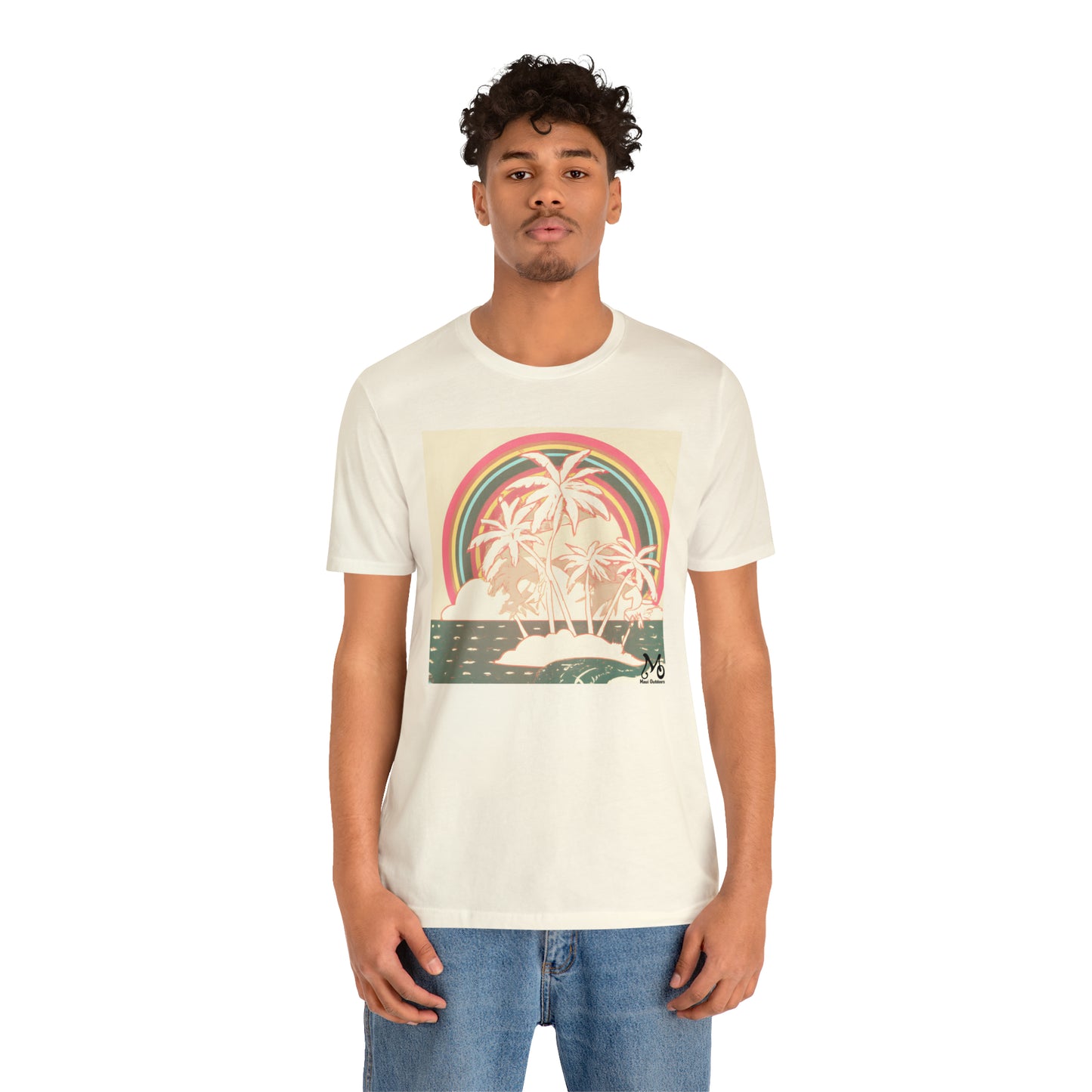 Rainbow View Island - T-shirt