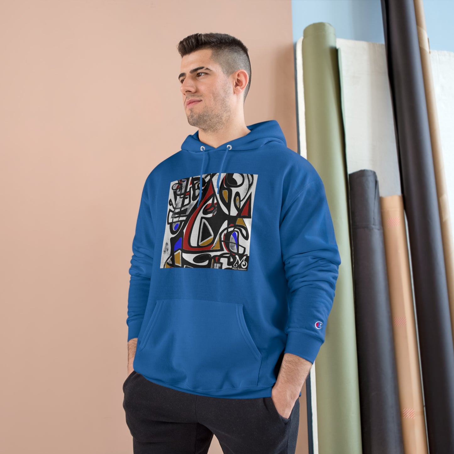 Chromatic Dreamscape - Champion Hoodie