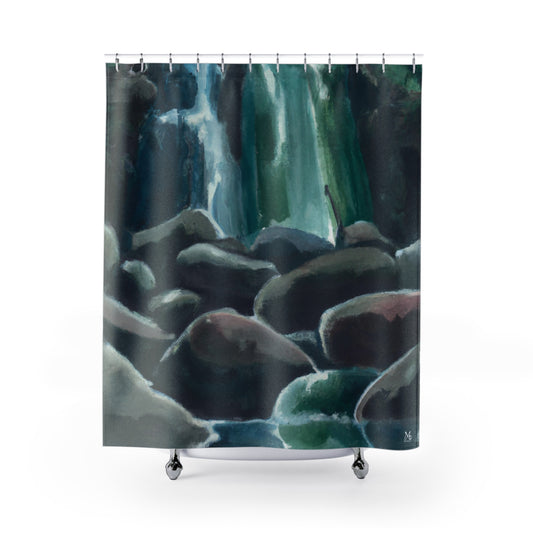 Maka'ona Falls - Shower Curtain