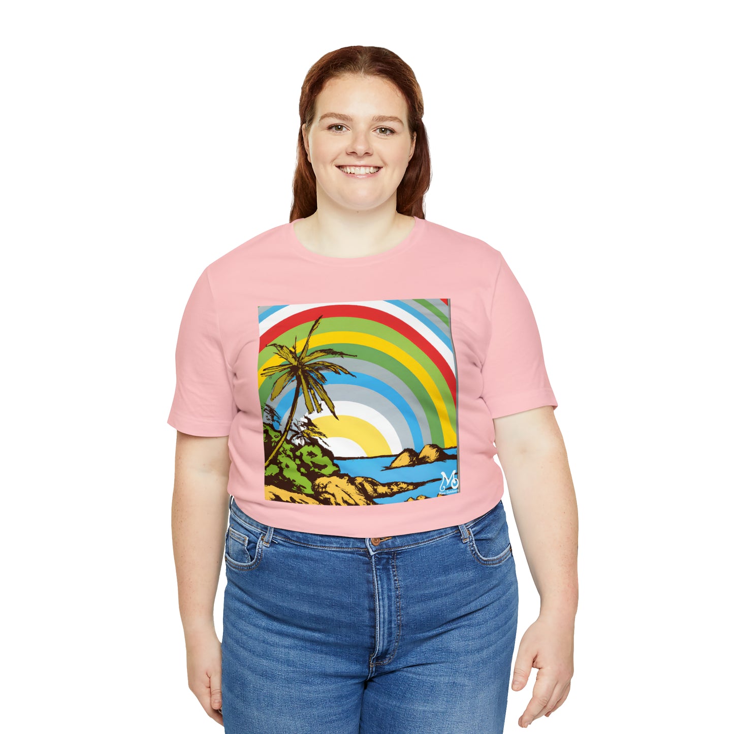 Rainbow Vista Isle - T-shirt