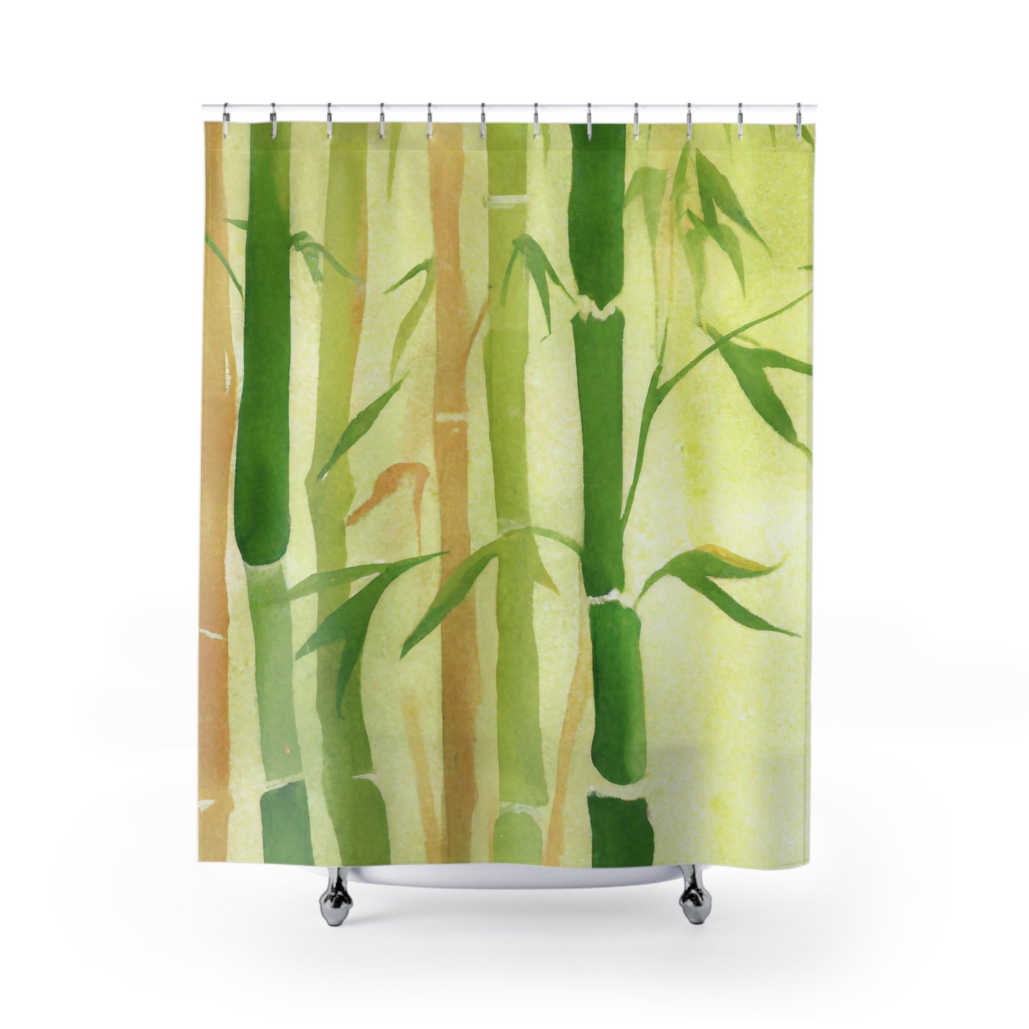 Āina-wai-pua-pao-ehu - Shower Curtain