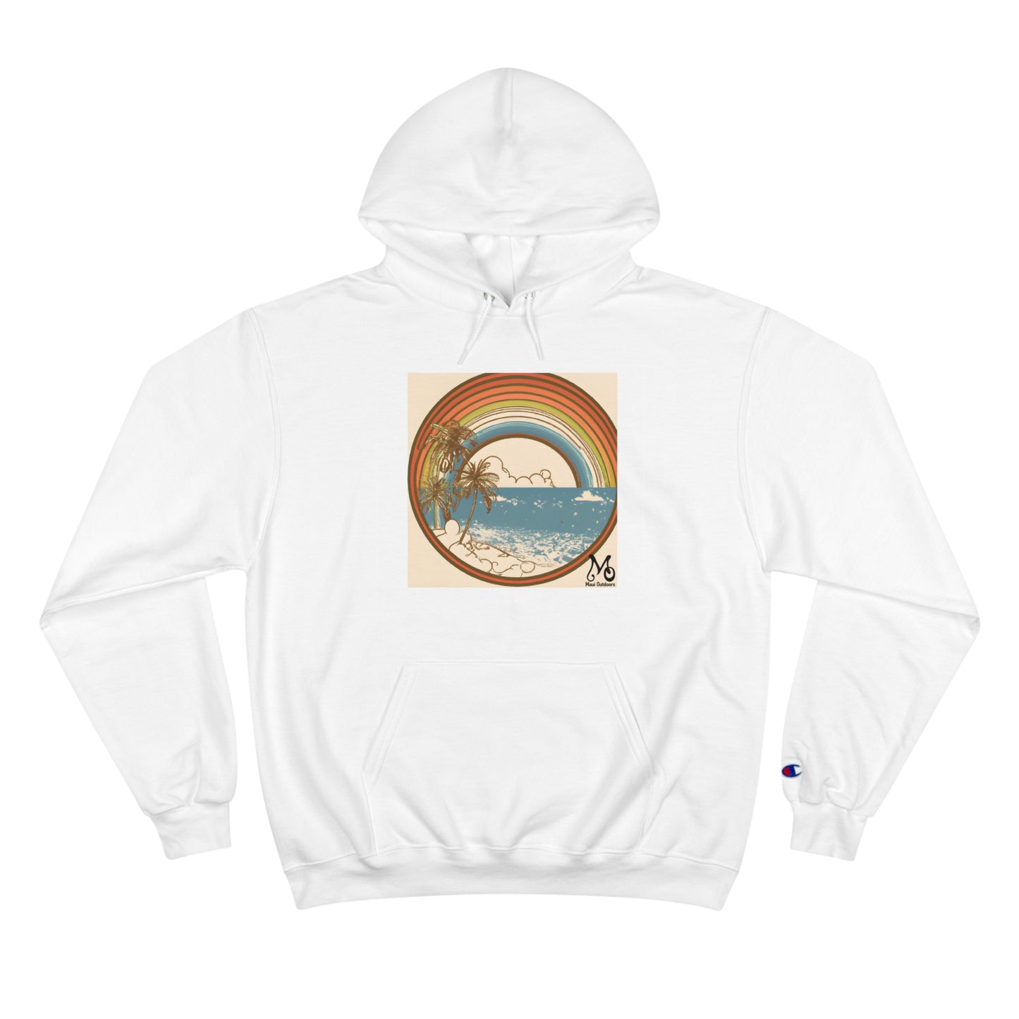 Rainbow Vista II - Champion Hoodie