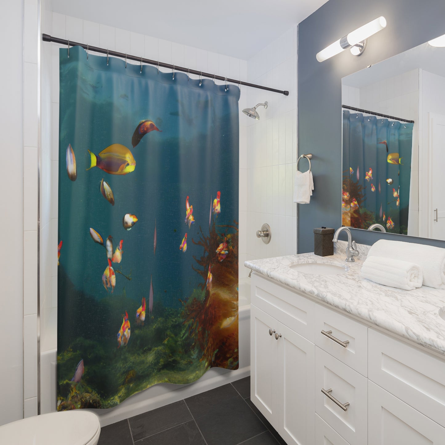 Lanaiki Reef - Shower Curtain