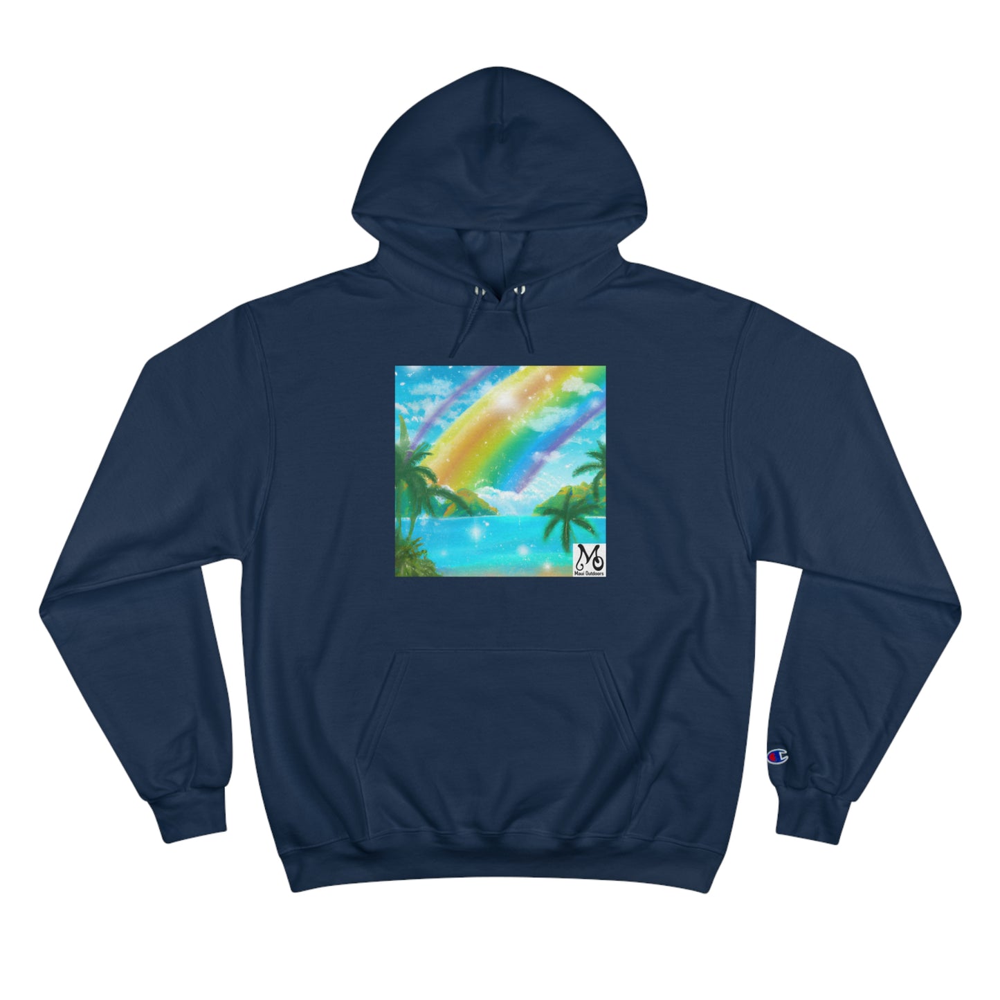 Tropical Paradise Vista - Champion Hoodie