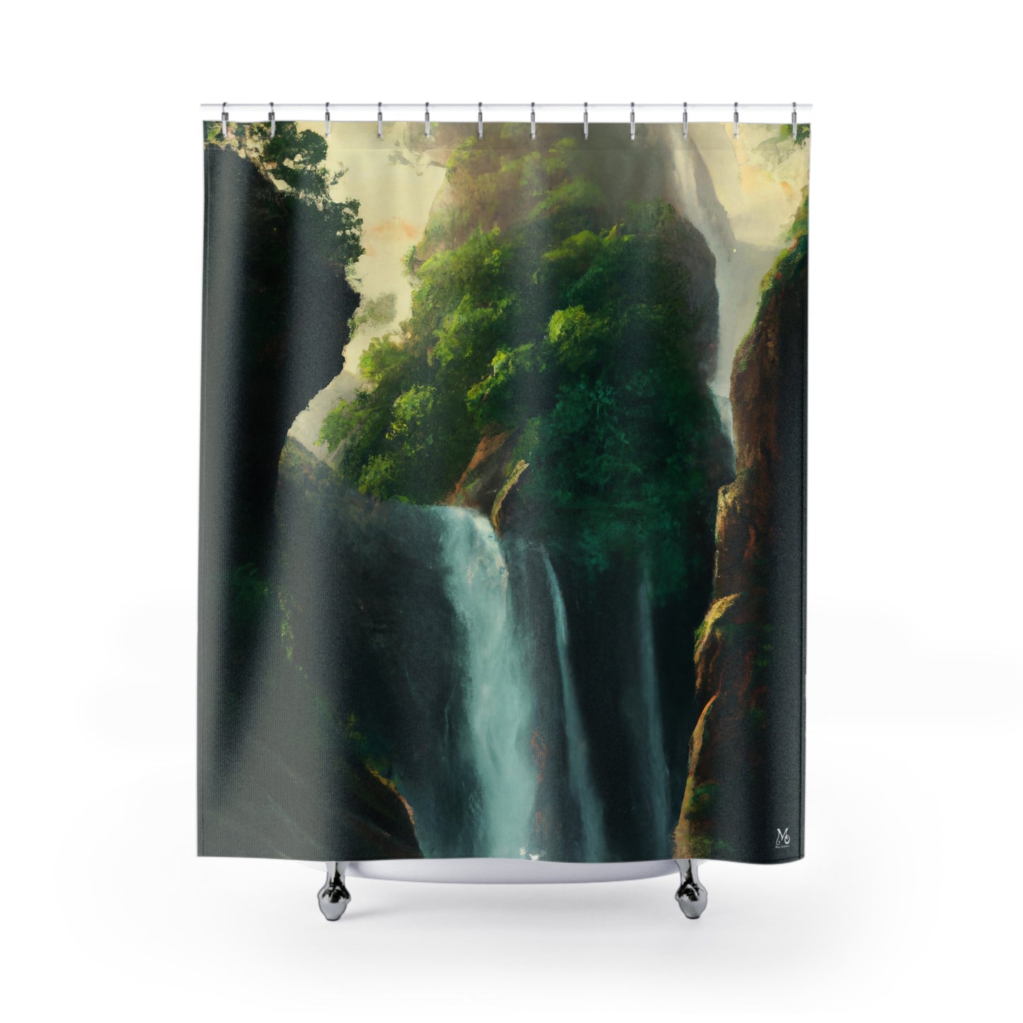 Wai`ohu Falls - Shower Curtain