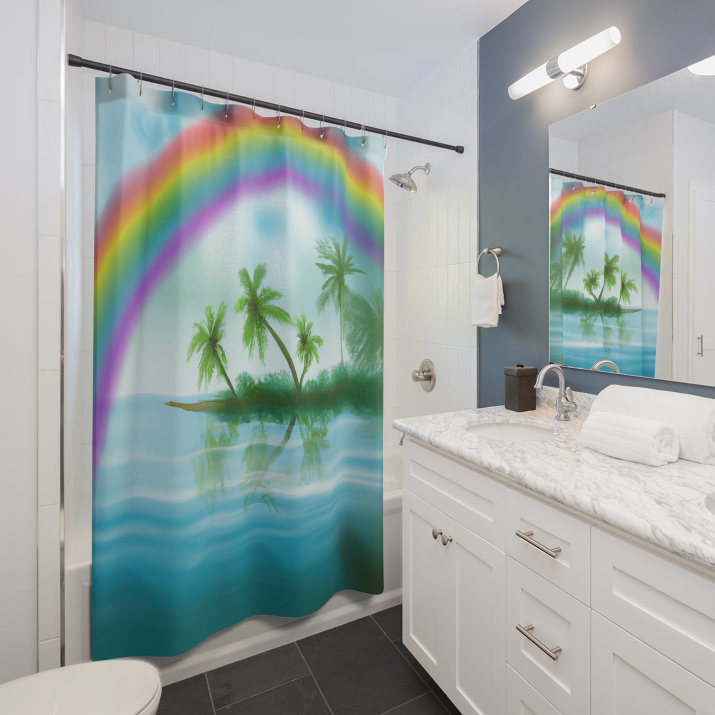 Spectrum of Tranquility - Shower Curtain