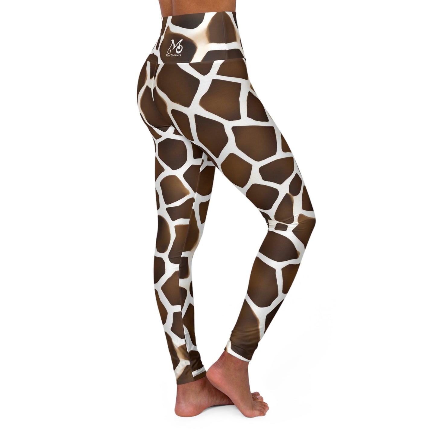 Giraffe Print - Yoga Pants