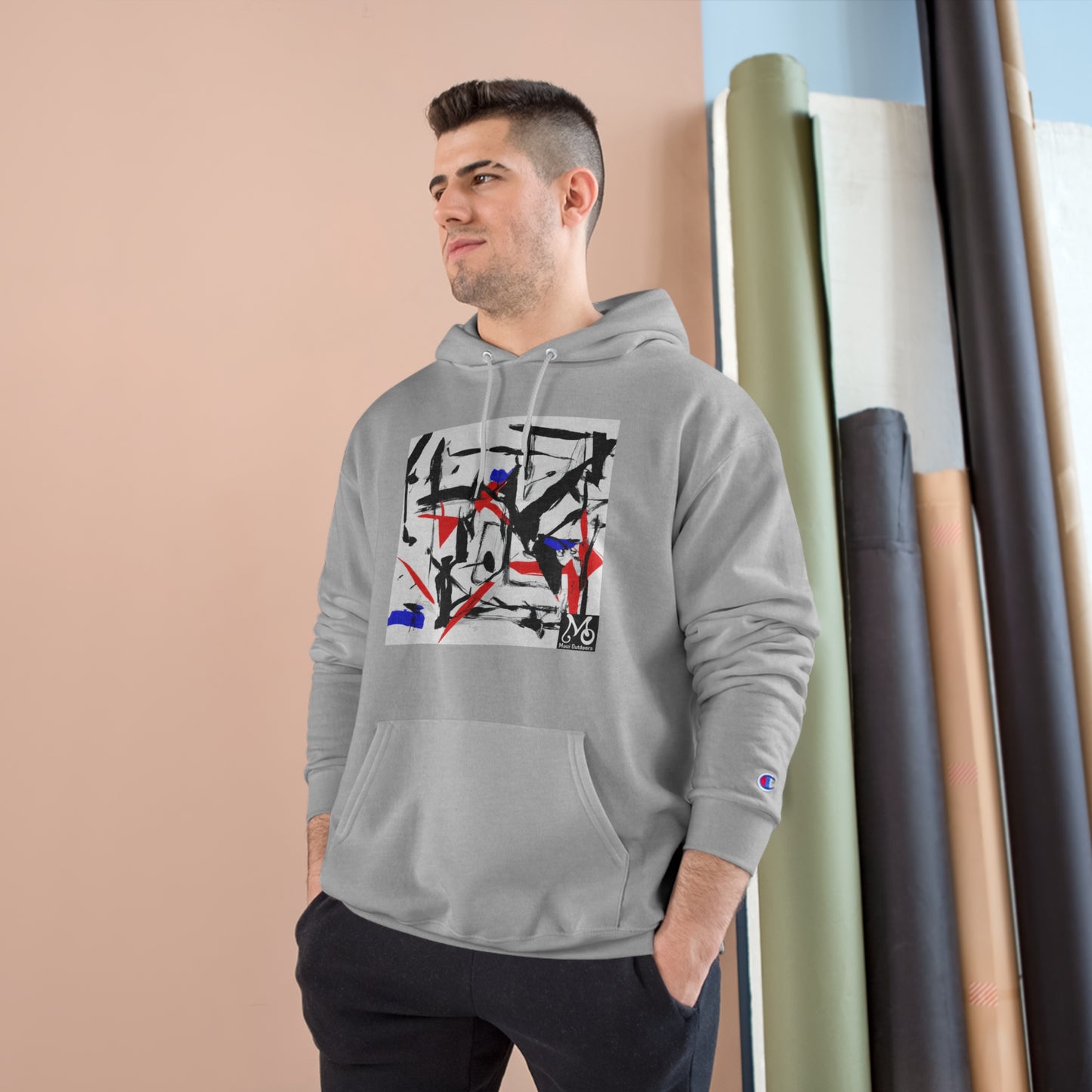 Interwoven Forms - Champion Hoodie