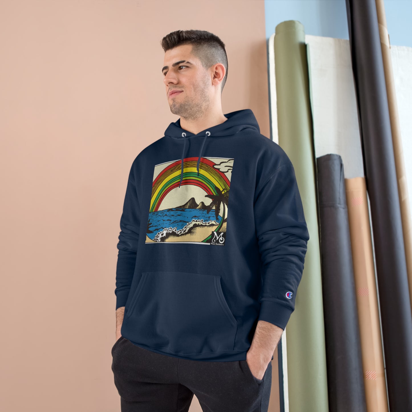 Rainbow Oasis II - Champion Hoodie