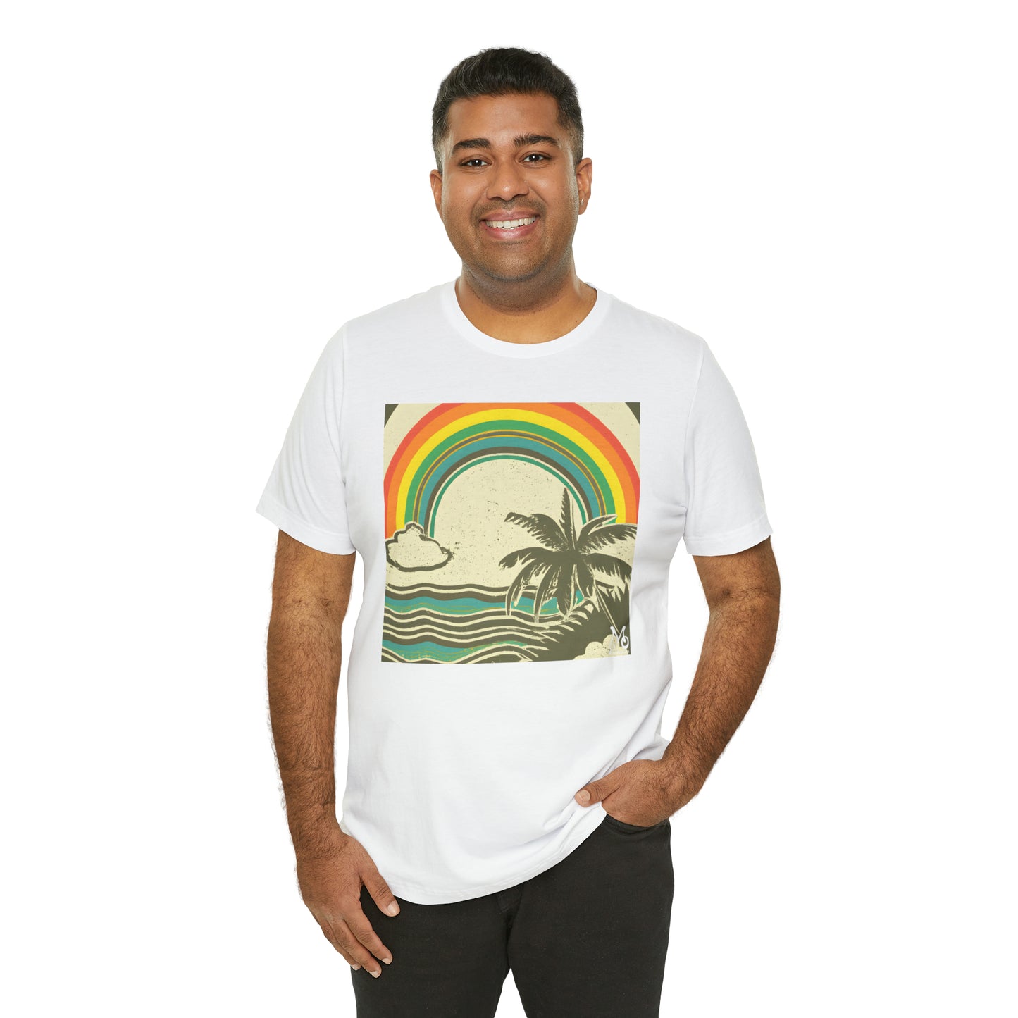 Rainbow Island Vista V - T-shirt