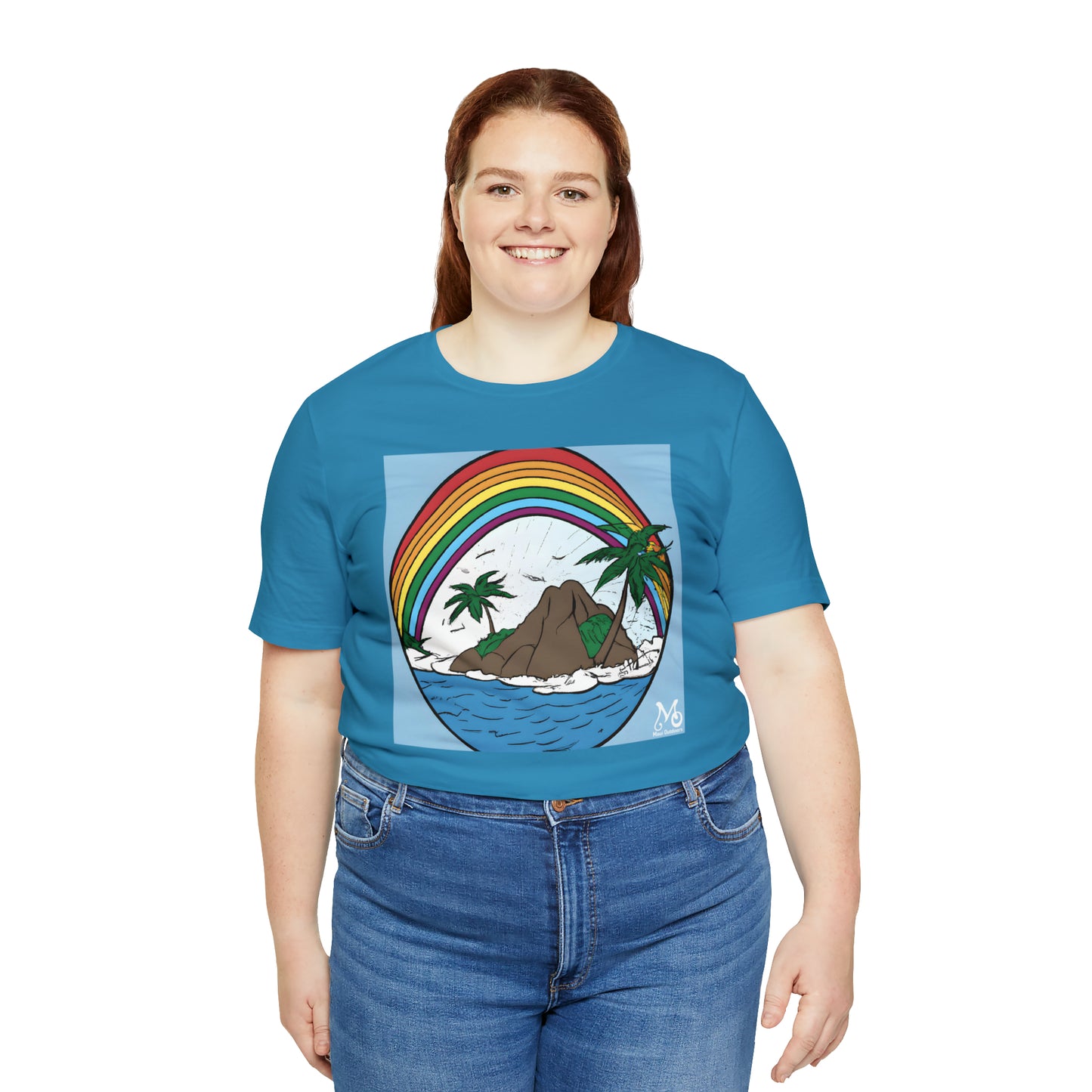 Rainbow Vista Island III - T-shirt